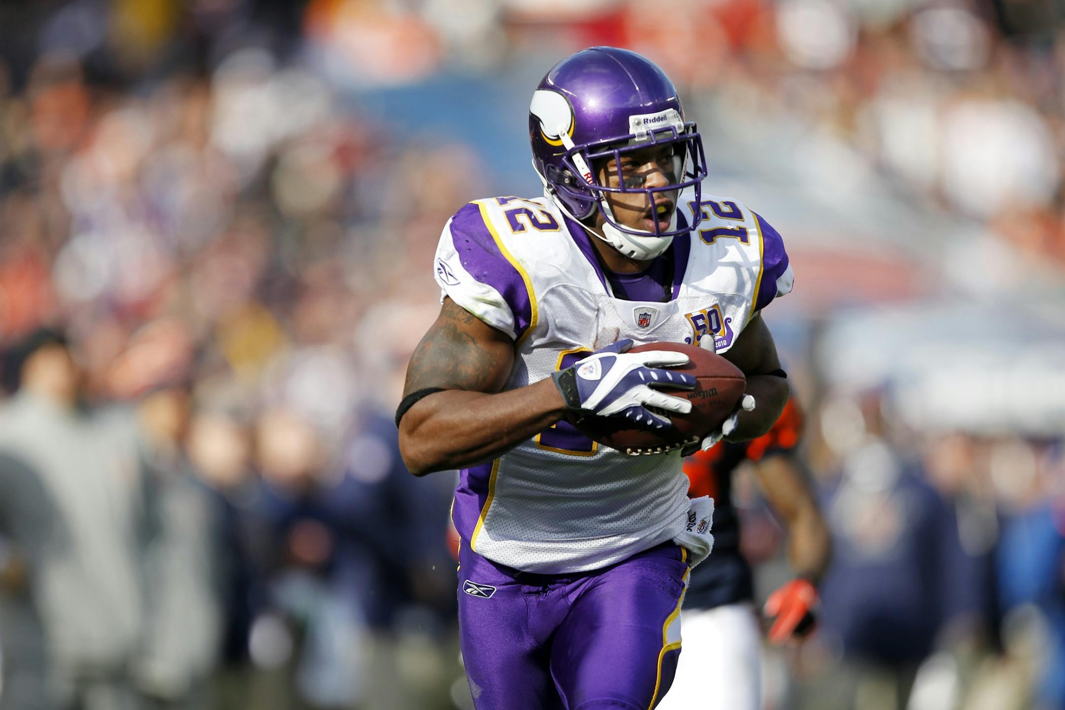 Vikings receiver/kick receiver Percy Harvin