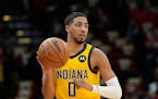Tyrese Haliburton is Indiana’s leading scorer. The Pacers play host to the Timberwolves on Wednesday.
