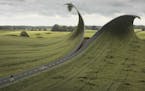 "Cut and Fold" by Erik Johansson at American Swedish Institute.