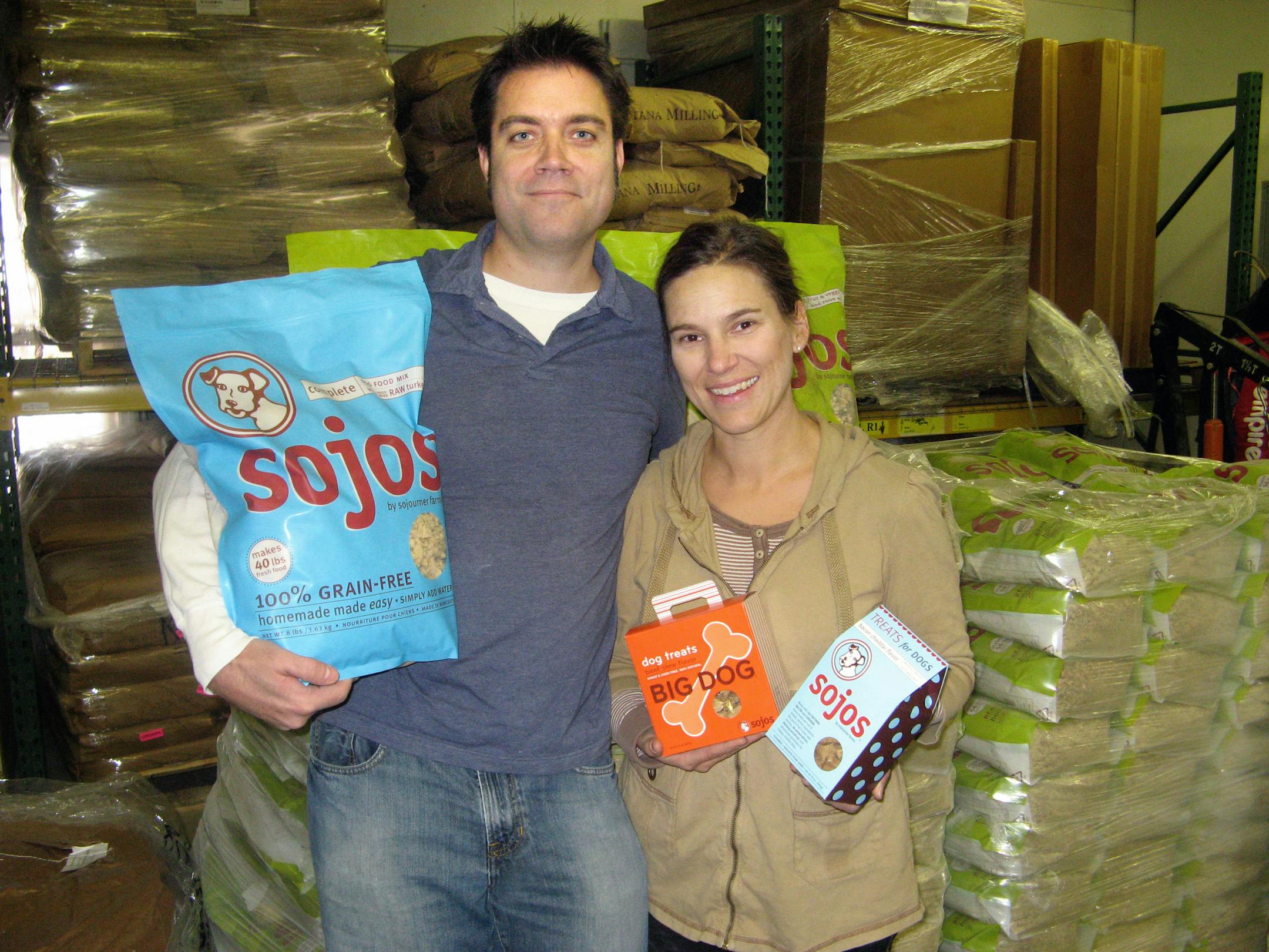 Ward and Maggie Johnson, owners of Sojourner Farms dog food company, have grown their northeast Minneapolis business in recent years, but they needed help from the city when they couldn't qualify for a $130,000 bank loan to buy new equipment.