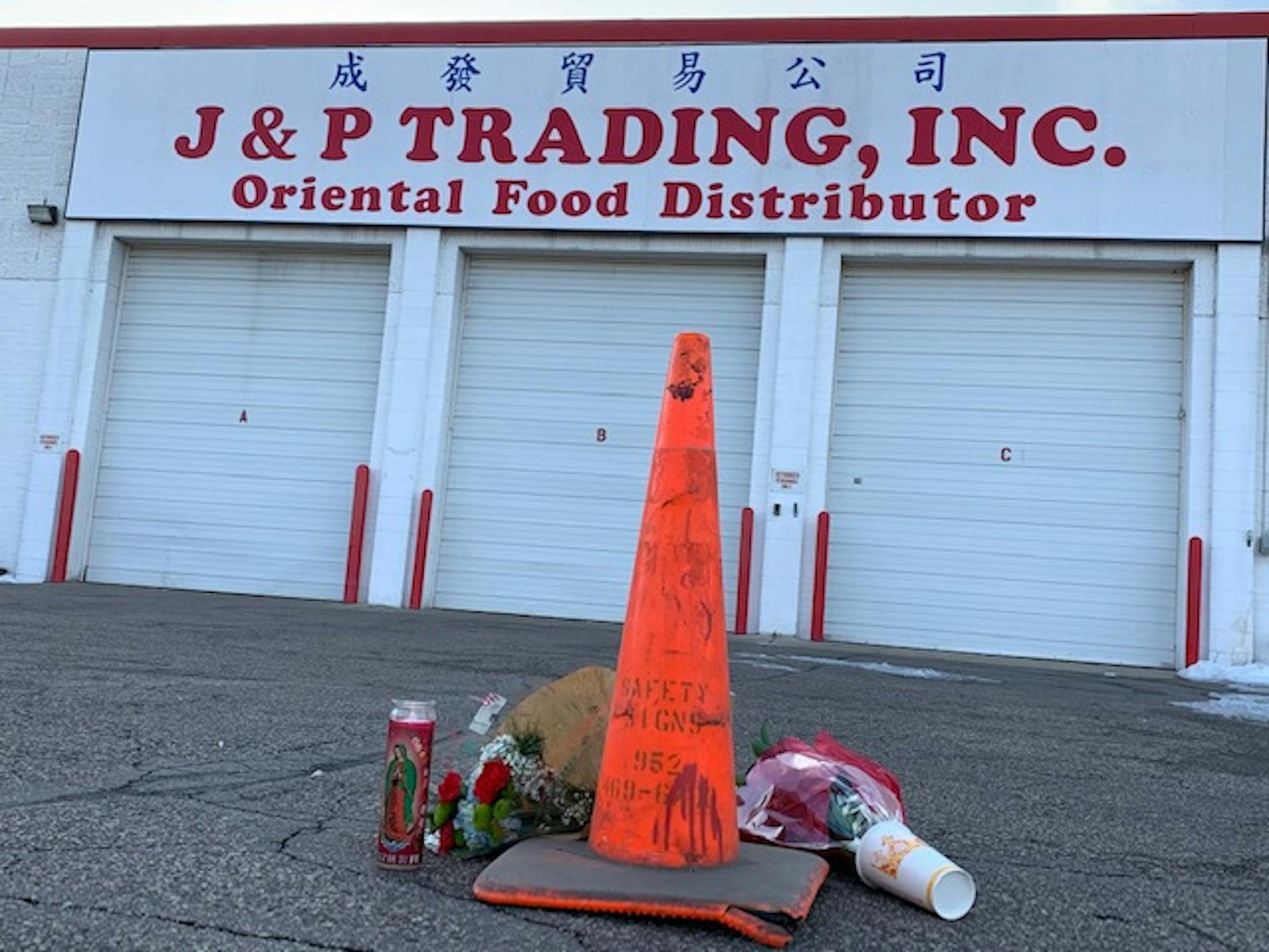 A memorial grew for the victim of a fatal shooting Thursday evening in St. Paul.