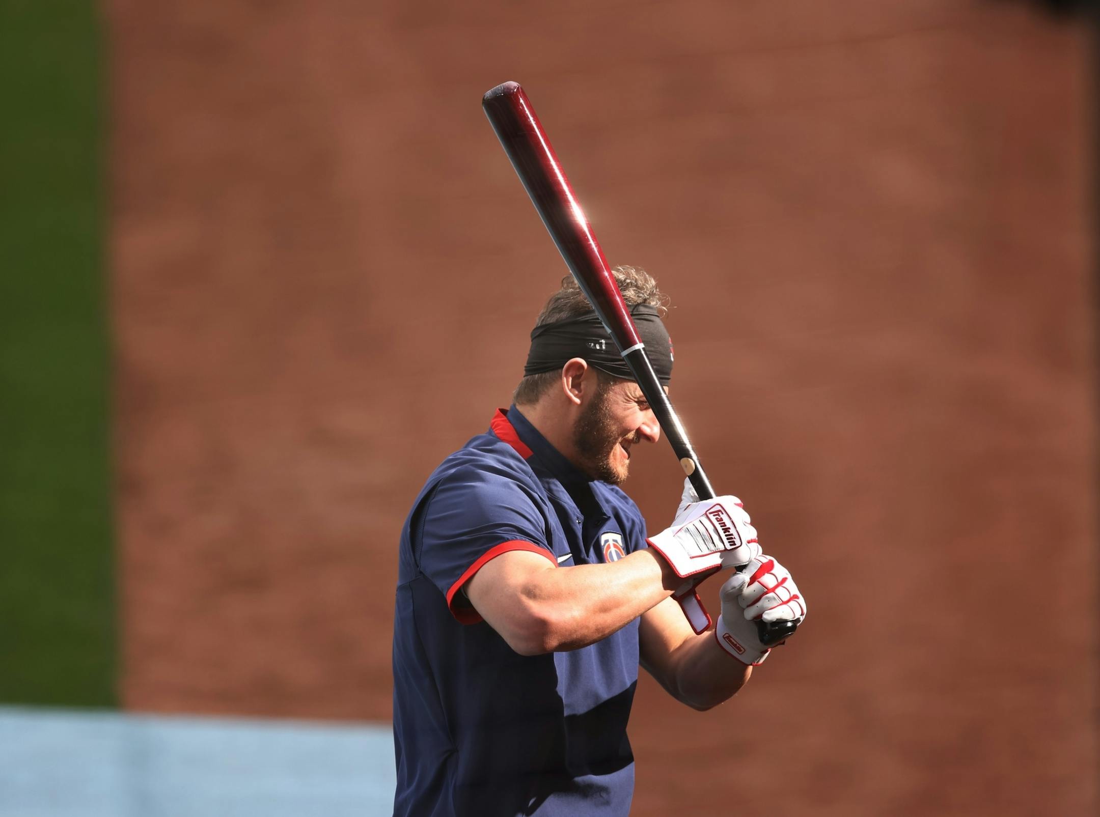Minnesota Twins third baseman Josh Donaldson (24) during batting practice.