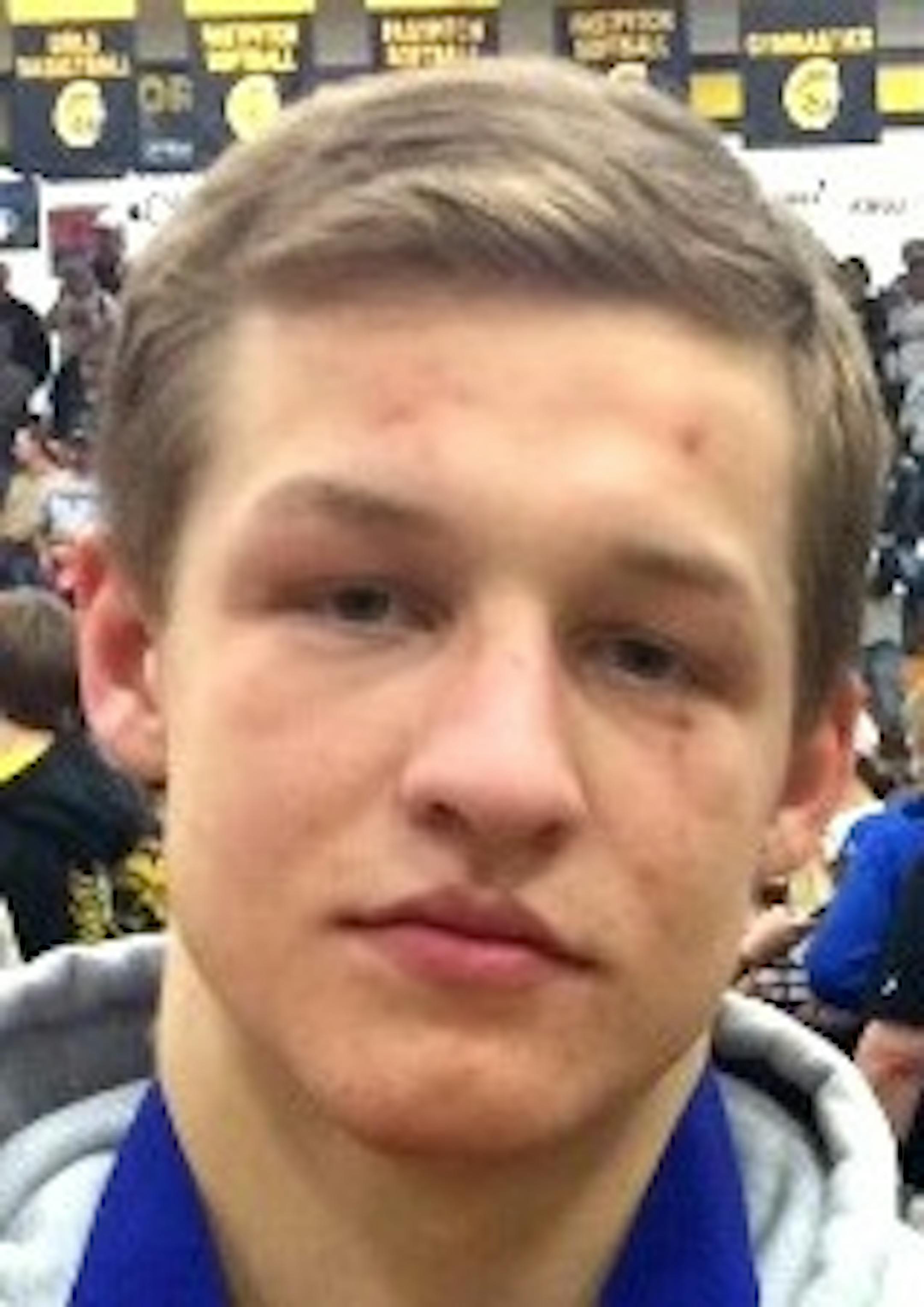 Justin Schultz, Waconia football, 2016