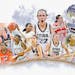 The Big Ten women's basketball tournament comes to Minneapolis and Target Center in March. Players pictured include, front row, left to right, Makira 