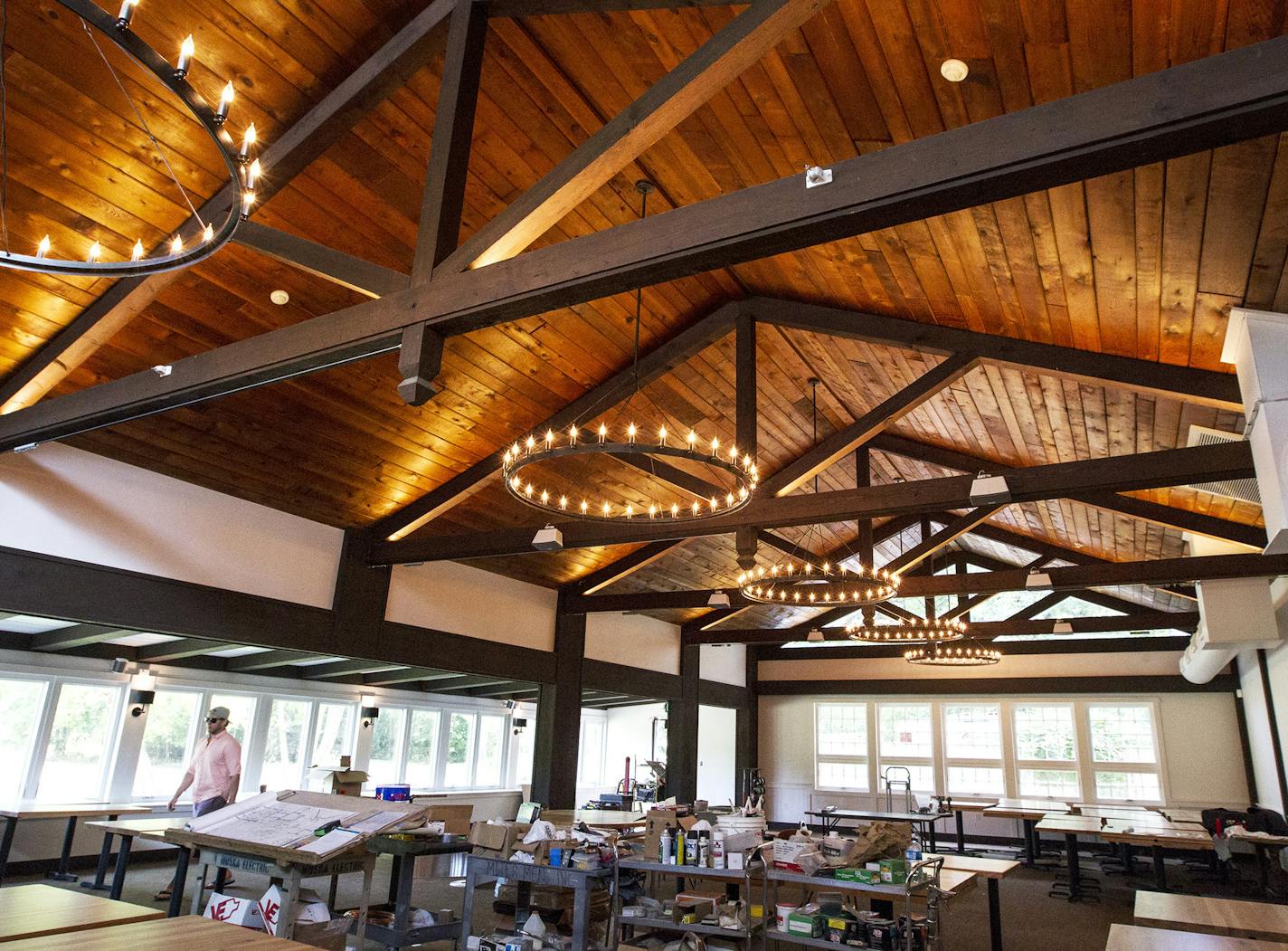 The newly remodeled restaurant at the Old Log Theater in Excelsior August 15, 2014. (Courtney Perry/Special to the Star Tribune)