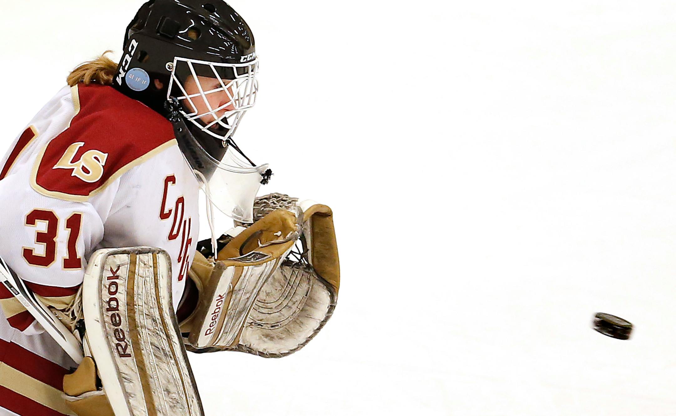 Goalie Chloe Crosby and Lakeville South are the top seed in Section 1, Class 2A.