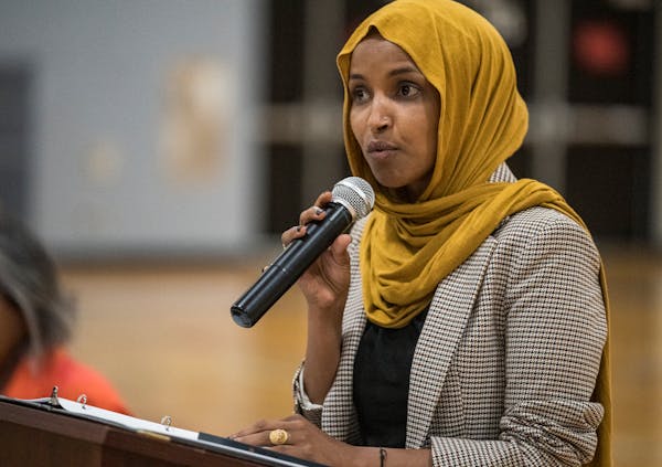 Rep. Ilhan Omar, in announcing her refusal to attend a speech by Israel’s president, noted that she and Rep. Rashida Tlaib were denied entry into Is