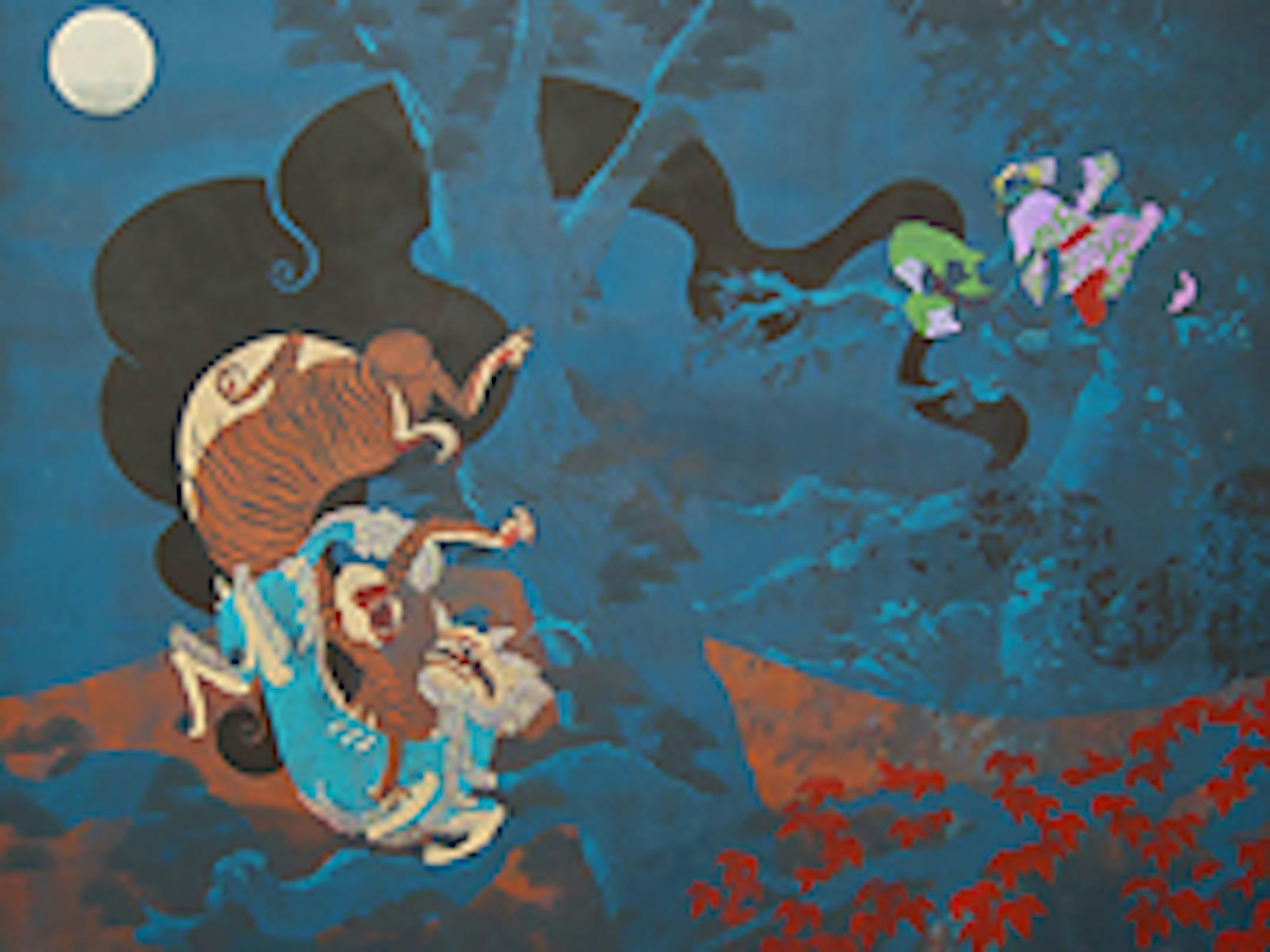 "Foul Wind Under Auspicious Moon"