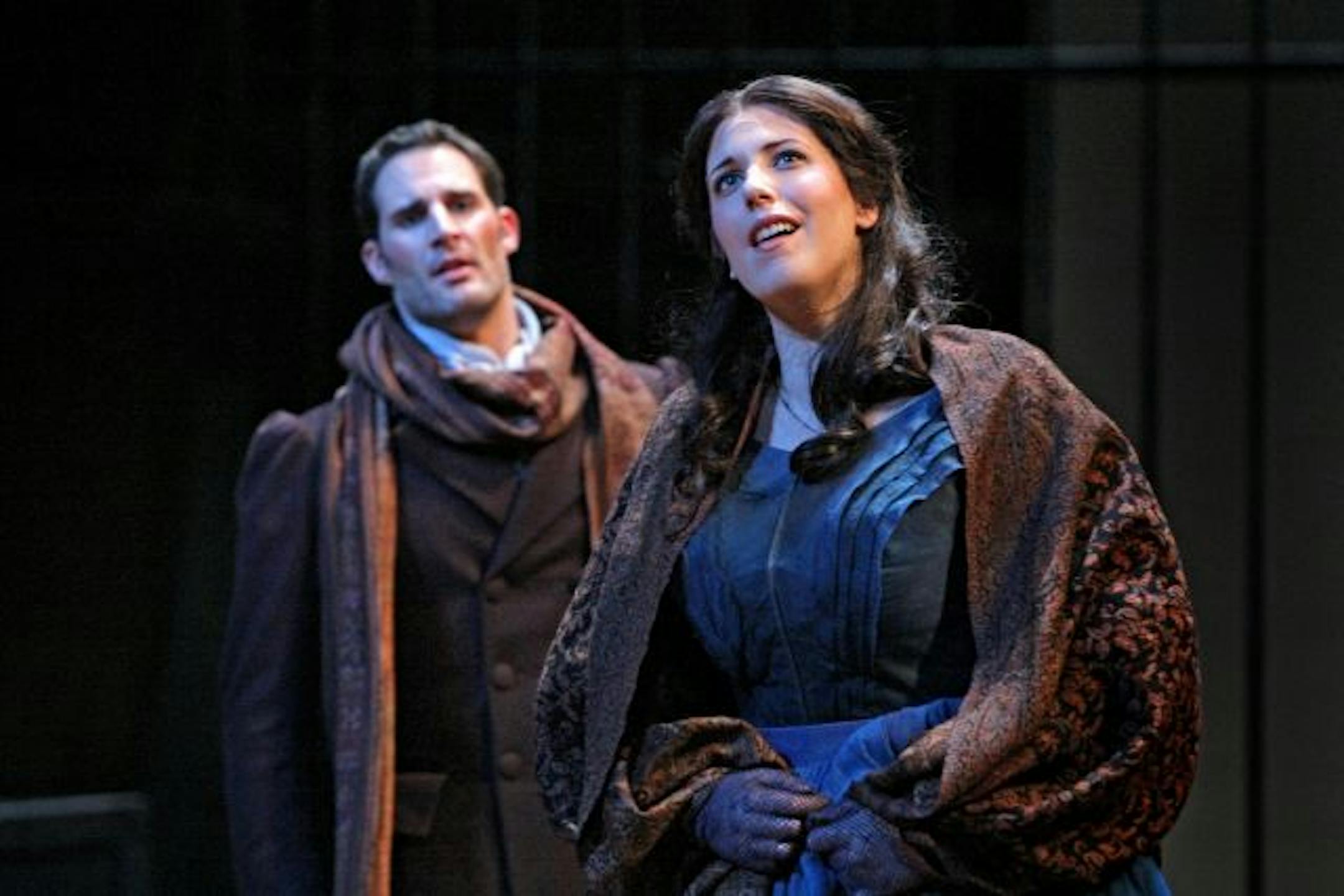 James Valenti and Ellie Dehn in the Minnesota Opera's "La Boheme."