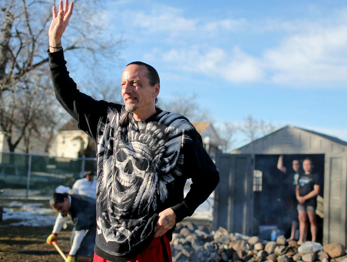 James Cross, a former convict, has become a leader of Natives Against Heroin, a group which is trying to reduce addiction and overdoses in and around Little Earth.