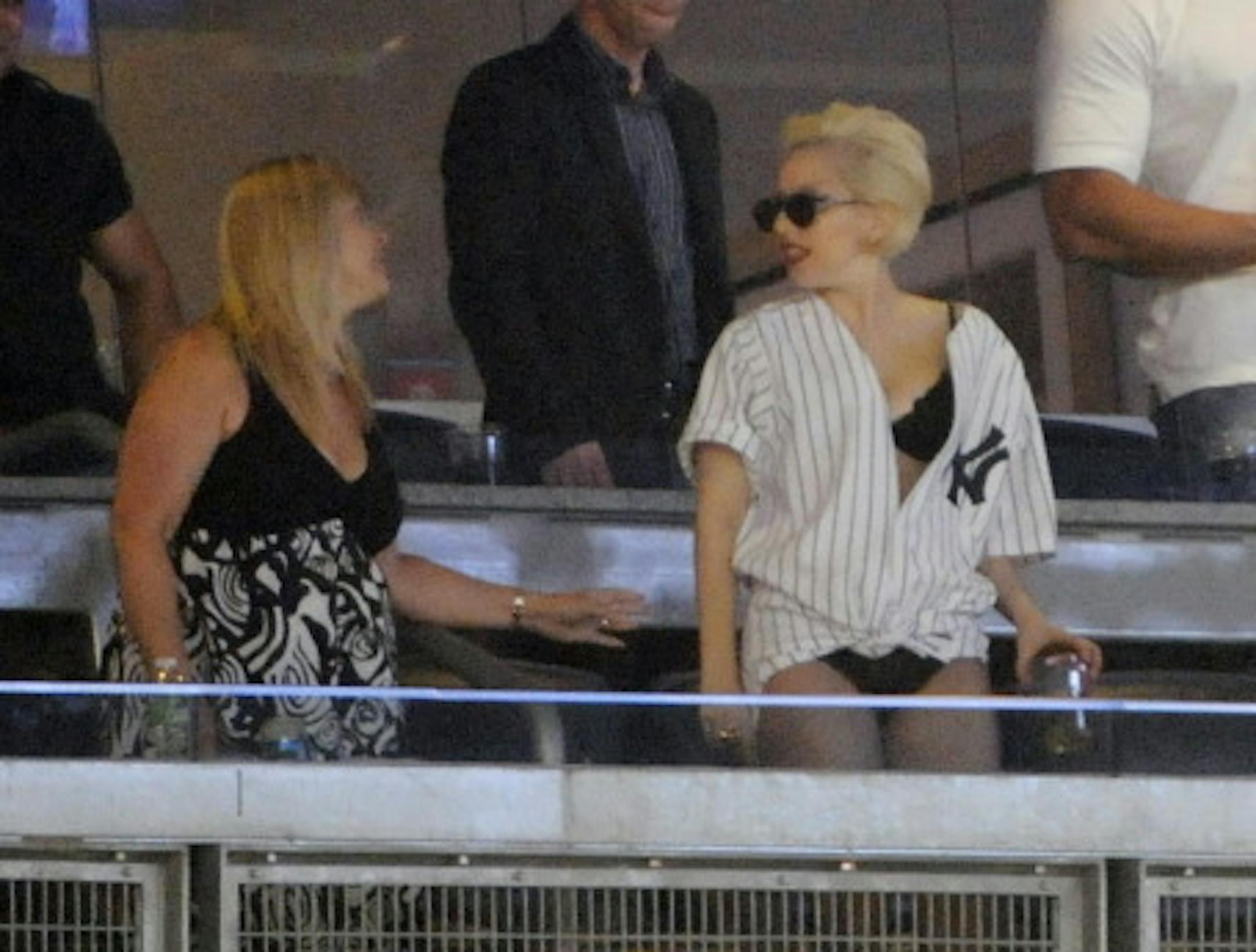 Gaga in formal wear (AP Photo)