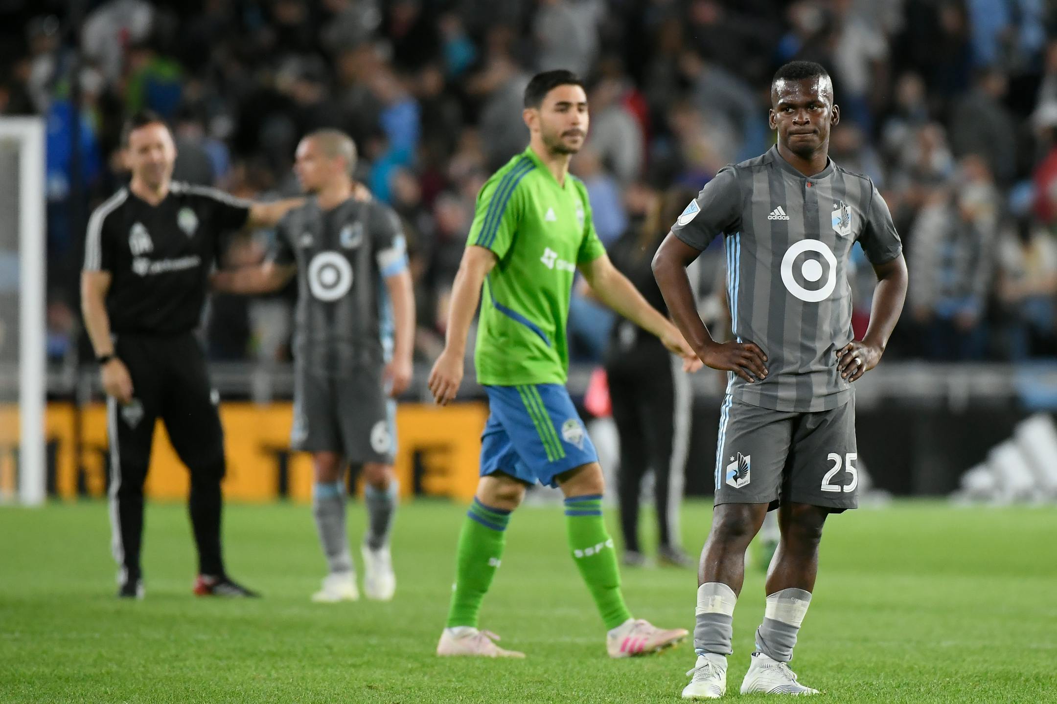 Minnesota United forward Carlos Darwin Quintero