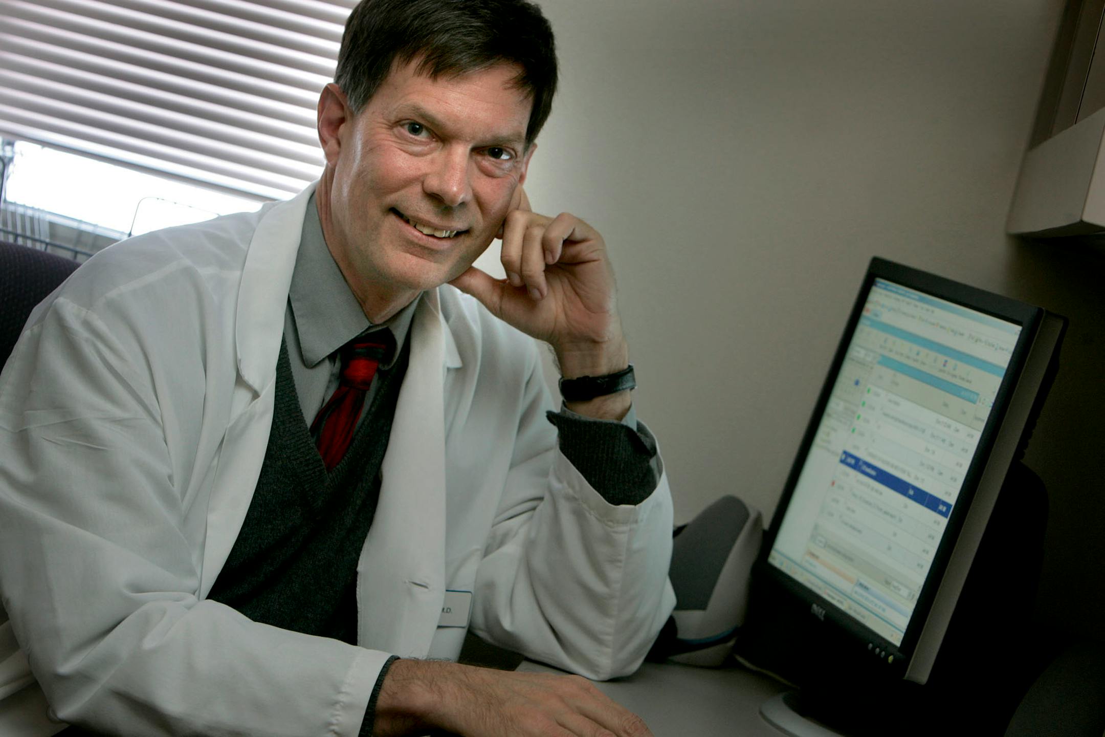 "Frankly, 90 percent of what we do is not based on physical assessment, it's based on history," said Dr. John Butler, an internist at the HealthPartners clinic in Arden Hills, and a leading proponent of e-visits, at least for many common ailments.