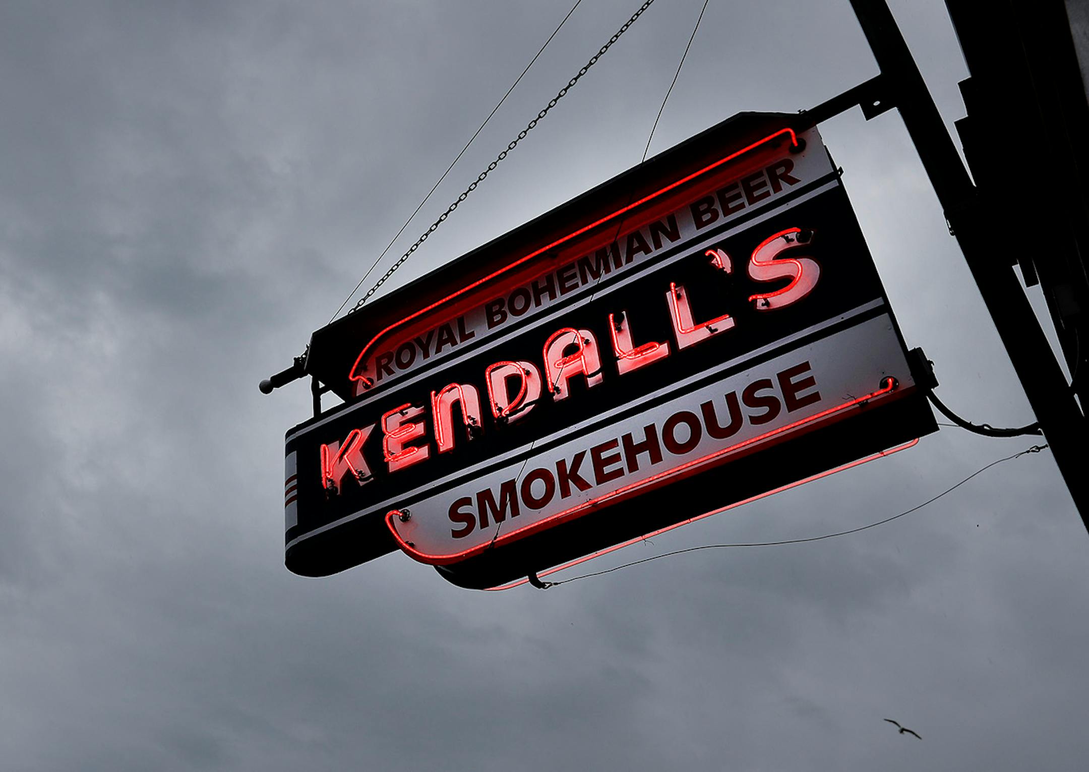 Russ Kendall's Smokehouse is just up the shore north of Duluth.