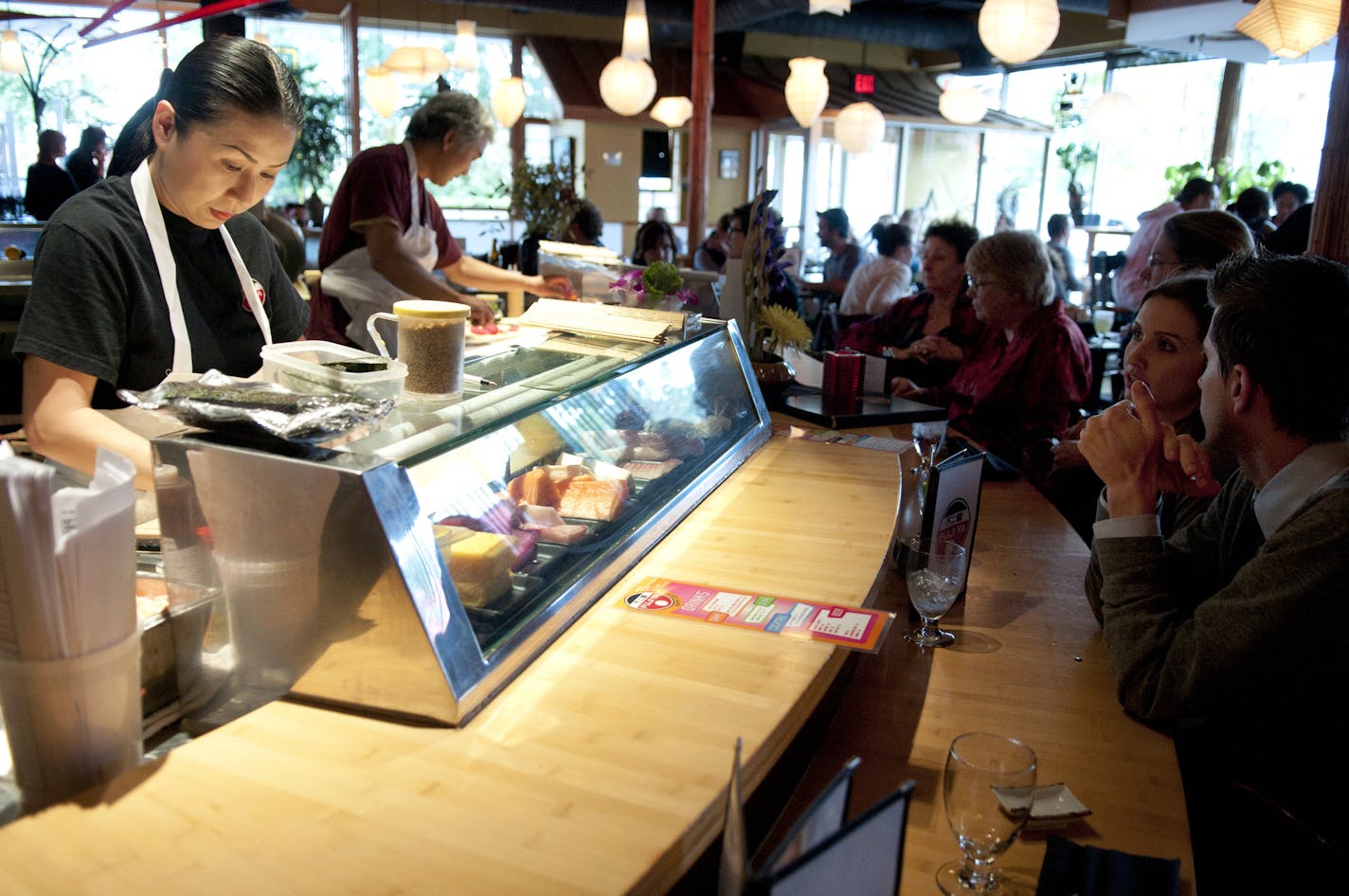 Fuji-Ya. Happy Hour on Tuesday, Wednesday and Thursday, 5 p.m. to 7 p.m. and 10 p.m. until close and on Sunday 8 p.m. until 10 p.m. Photo by Bre McGee.