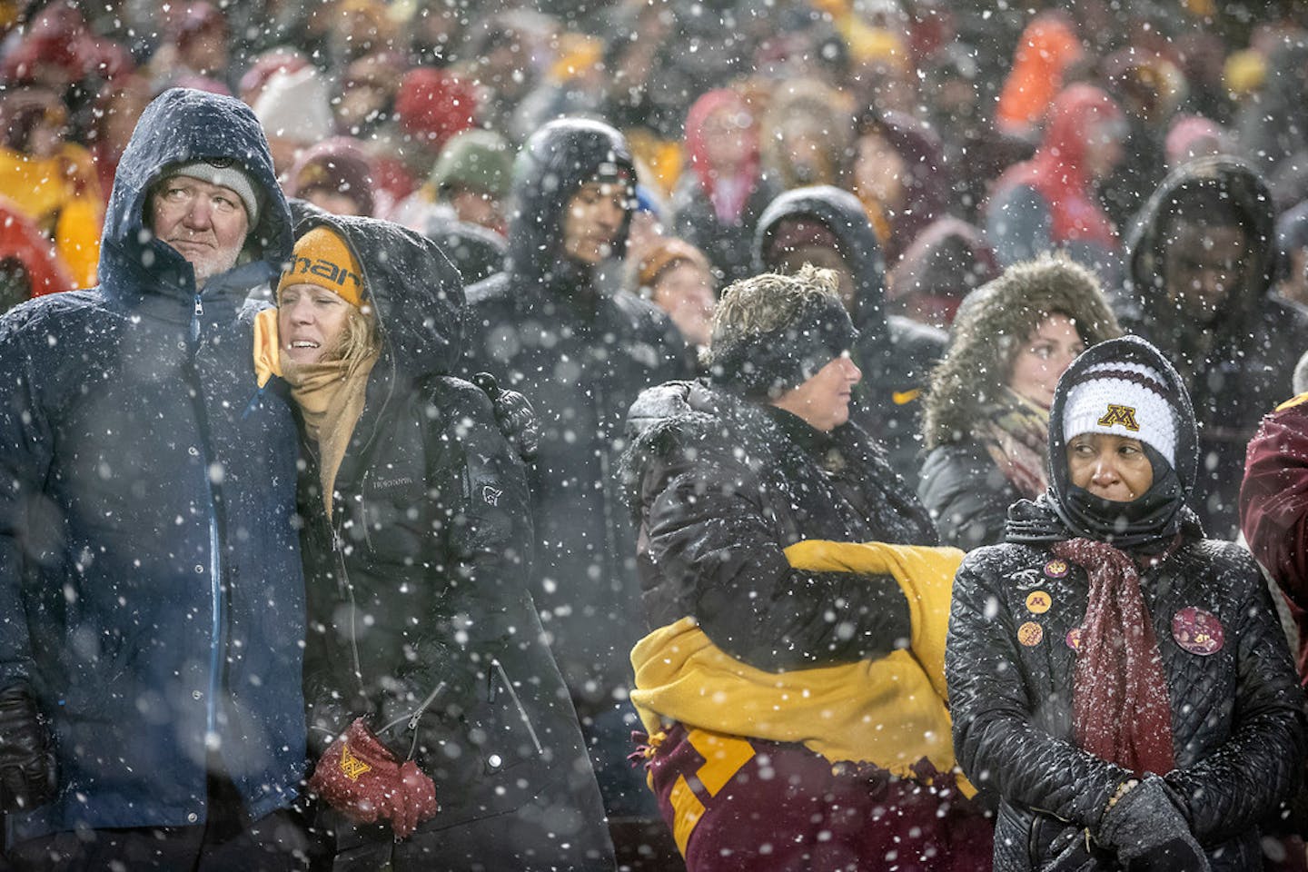 Gophers fans showed their disappointment from the stands at TCF Bank Stadium on Saturday as Minnesota lost to Wisconsin 38-17.