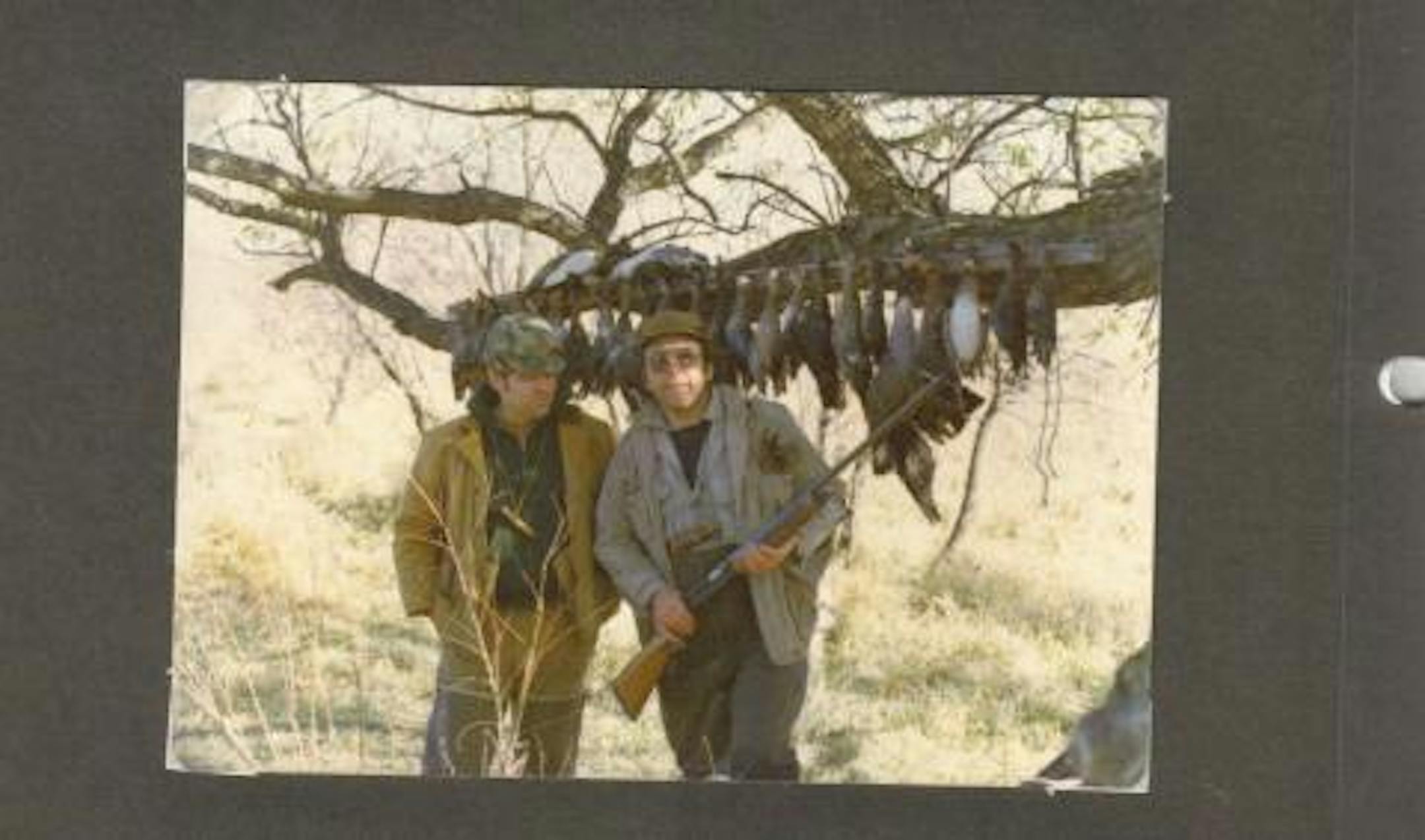 Mid-season 1974 duck hunt in Minnesota