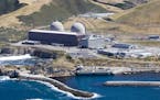 PG&E Corp.'s Diablo Canyon plant in California, the last active nuclear plant in the state, will begin shutting down operations in six years. (Joe Joh