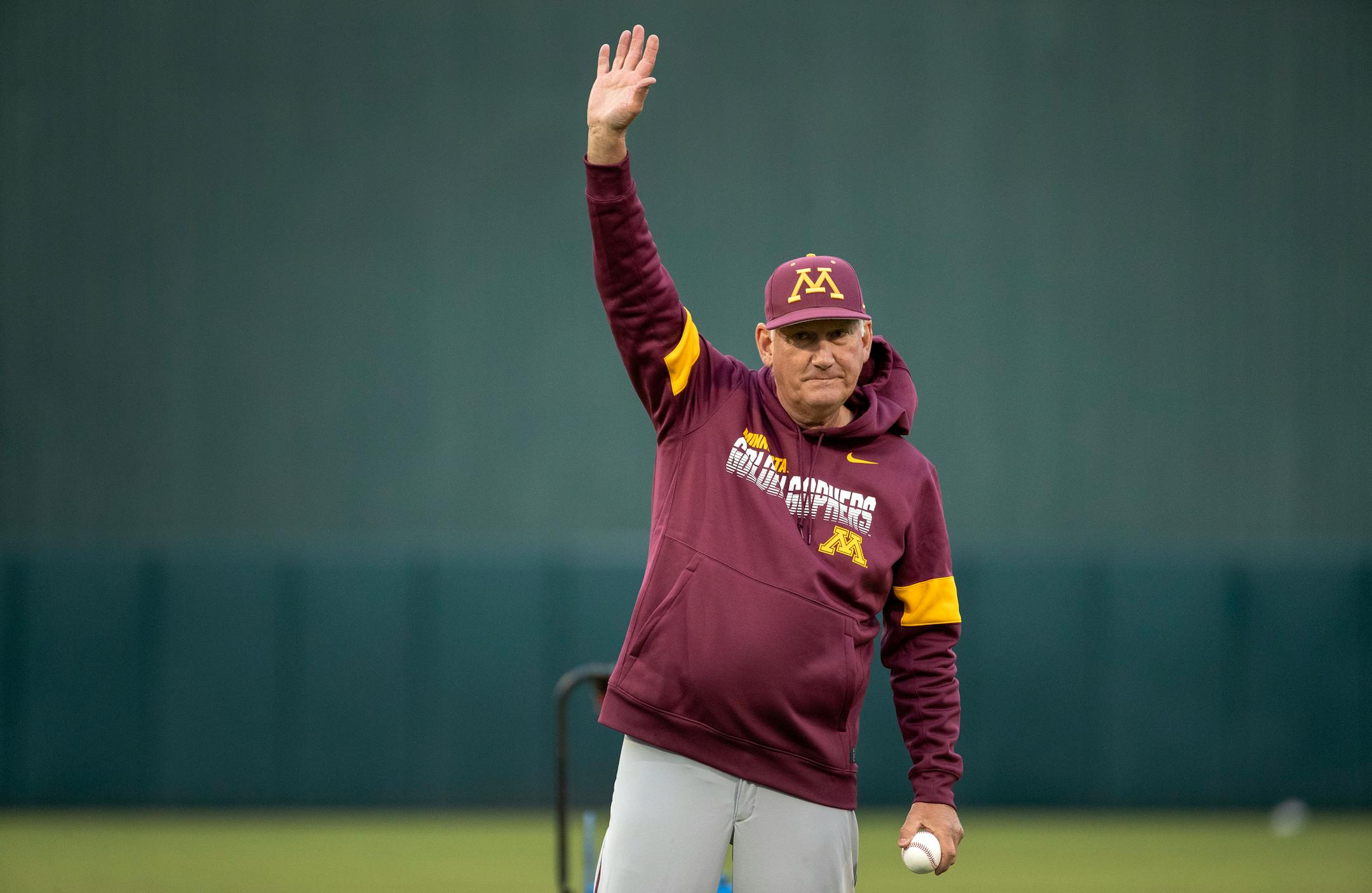 Gophers head coach John Anderson