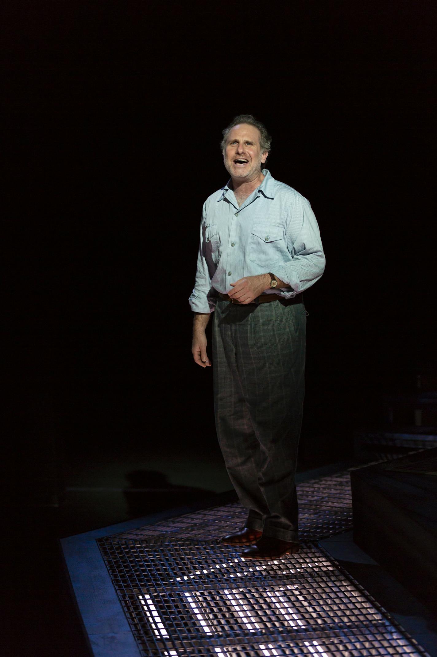 Remy Auberjonois as Tom Wingfield in "The Glass Menagerie" at the Guthrie Theater.