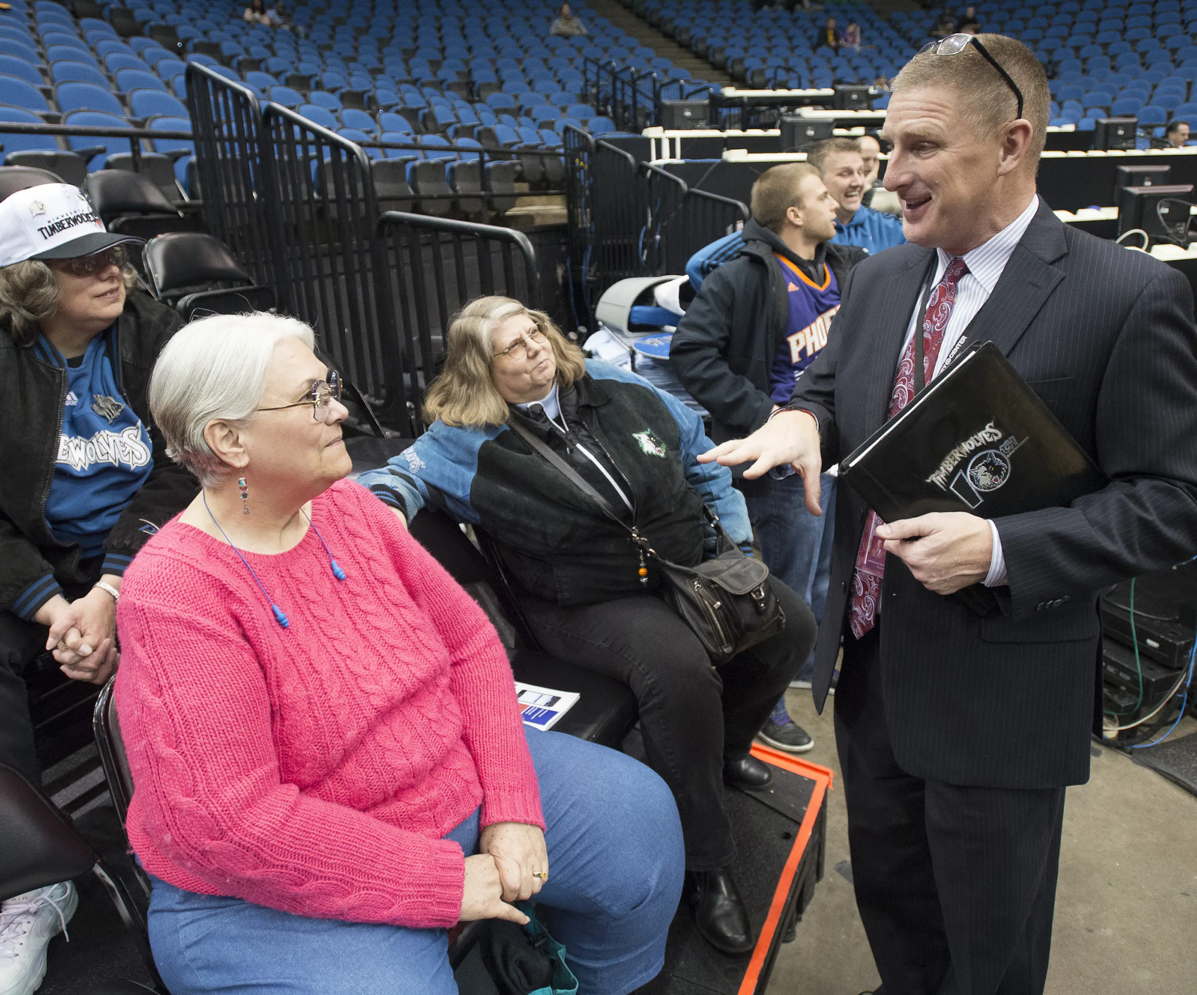 Souhan: In Wolves organization, there is one man who has seen it all