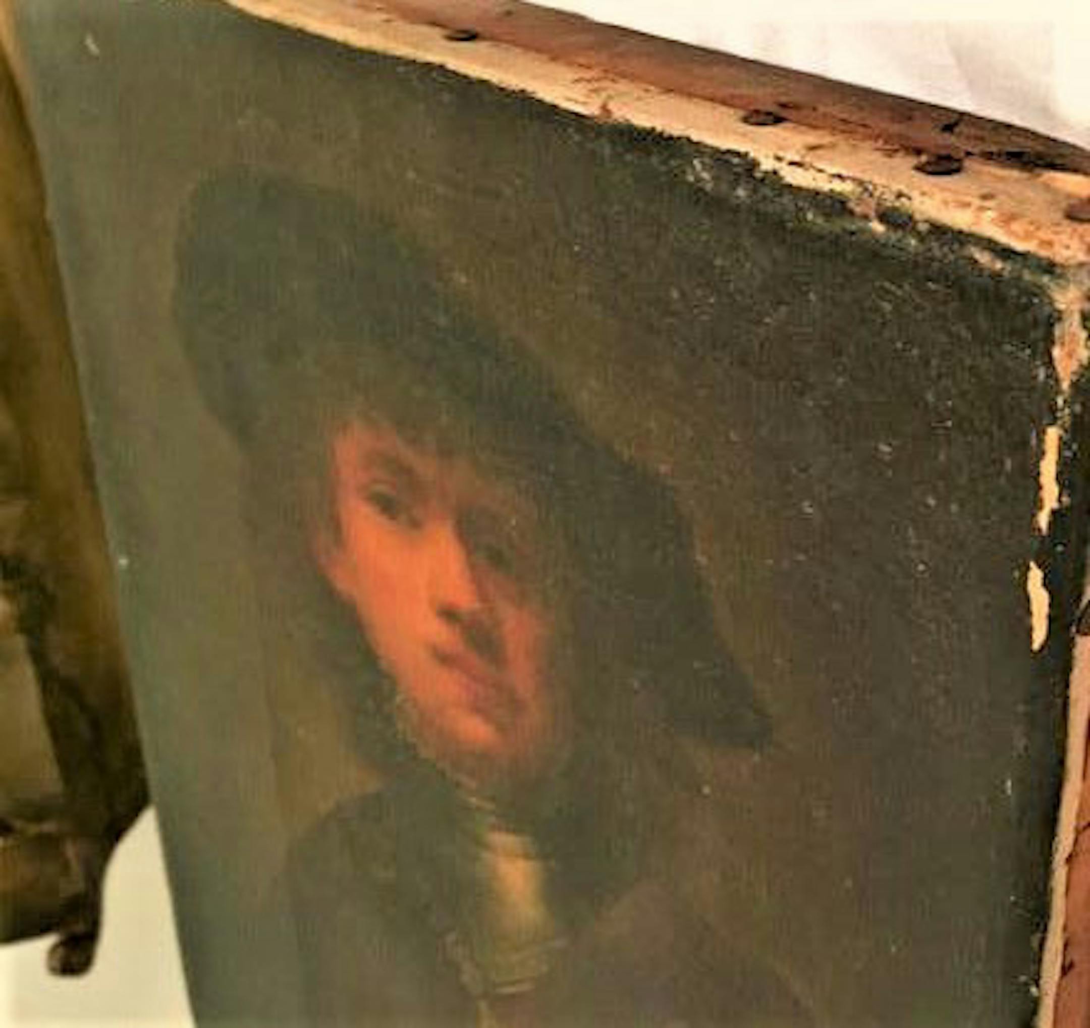 Is this painting in the style of an old Dutch master real? (Handout)
