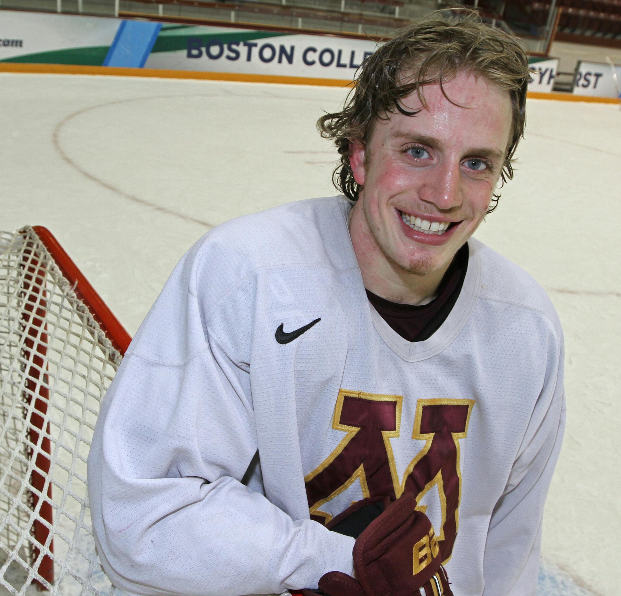 Gophers Nate Schmidt, photographed on 3/23/13.] Bruce Bisping/startribune bbisping@startribune.com Nate Schmidt/source.