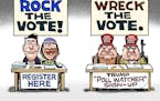 Sack cartoon: The vote