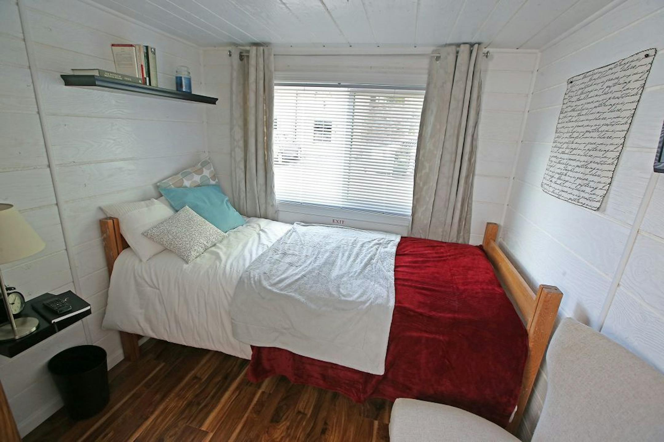 John Louiselle, left, and Jesse Lammi are a pair of young New Brighton entrepreneurs that have started NextDoor Housing, a company that produces tiny houses with a twist. The handicapped-accessible houses are really more like trailers and aimed at adults recovering from an illness or who are disabled. The two helped draft a bill changing zoning laws so the houses would be welcome more places, regardless of zoning laws. It passed last week.