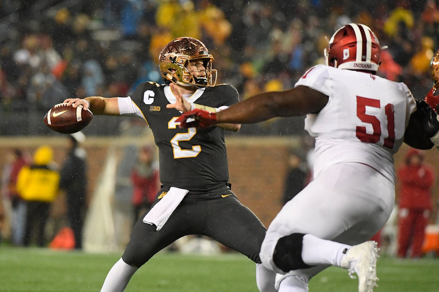 Gophers quarterback Tanner Morgan