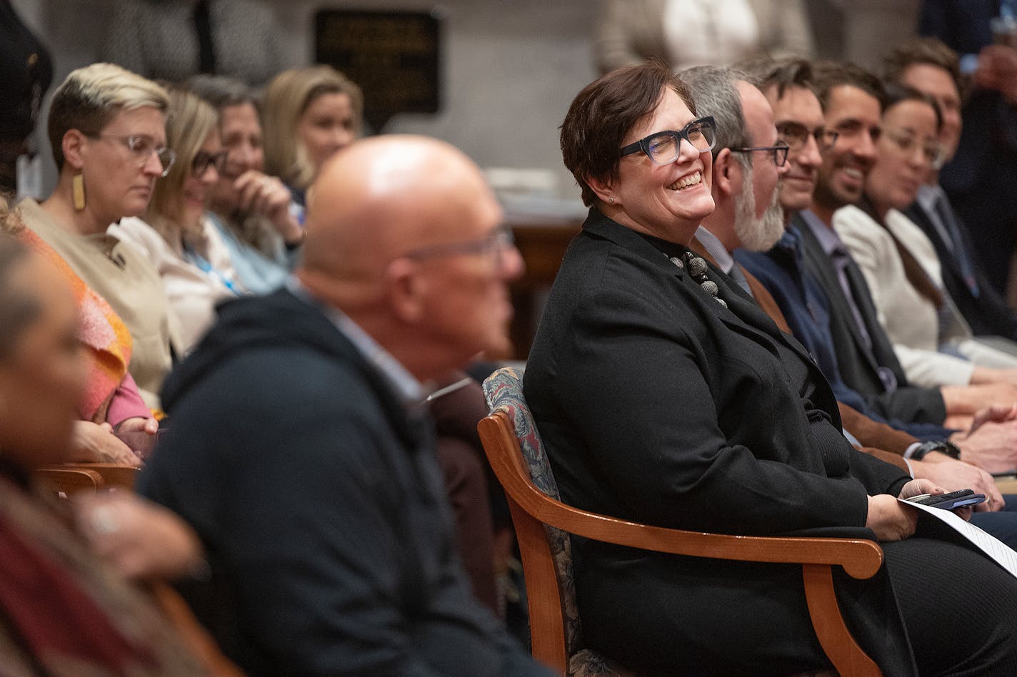 Public hearing and City Council questions for Margaret Anderson Kelliher in Minneapolis, Minn., on Tuesday, Dec. 05, 2023. ] Elizabeth Flores • liz.flores@startribune.com