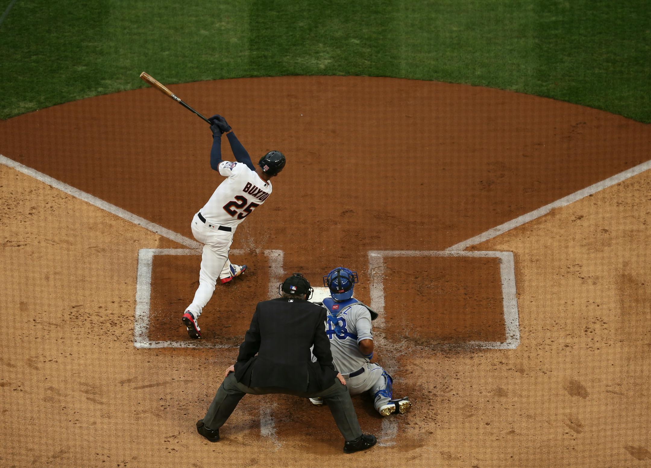 Slow starts sometimes necessitate a demotion, but the Twins are sticking with Byron Buxton while he tries to shake his batting slump.