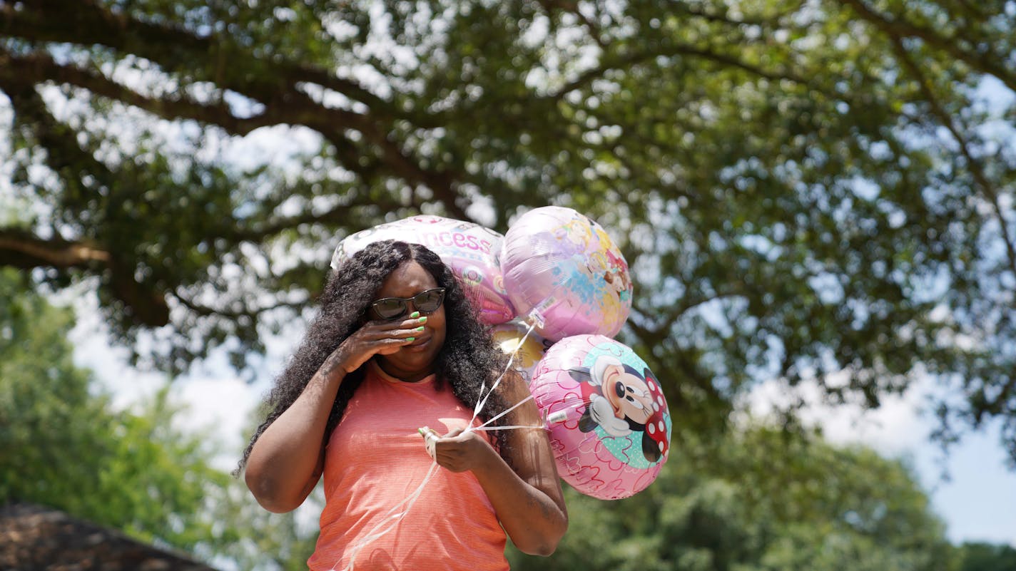 Kenna Allen developed covid-19 while she was pregnant in 2020 in Baton Rouge, La. She was hospitalized and placed on a ventilator, and her infant daughter, Treasure Allen, died after being born prematurely. MUST CREDIT: Washington Post photo by Marvin Joseph.