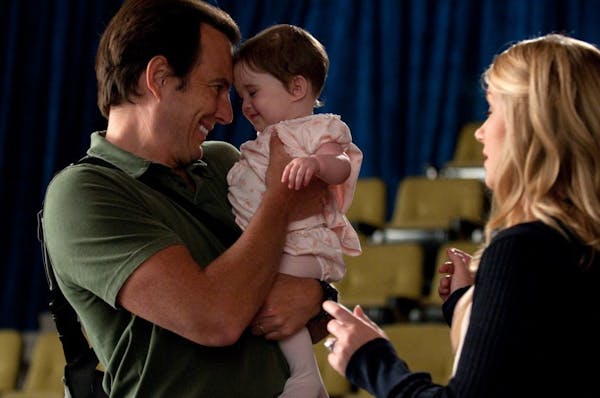 Will Arnett, Carly Prince and Christina Applegate in "Up All Night."