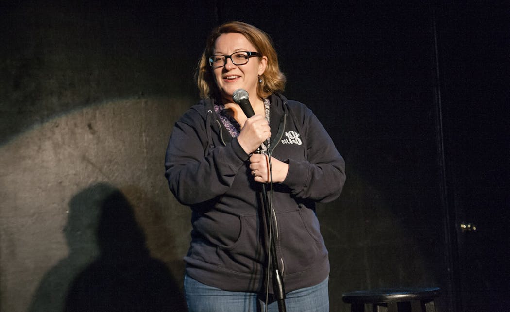 Jackie Kashian has been in Los Angeles nearly 20 years and is known as the unofficial godmother to other Midwest comics.