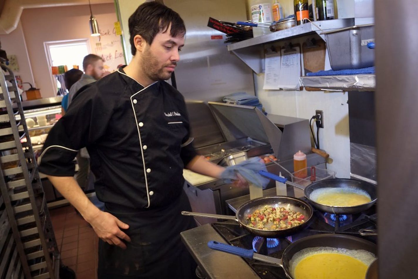 Great Chefs series, featuring Marshall Paulsen of the Birchwood Cafe in Minneapolis. [ TOM WALLACE � twallace@startribune.com _ Assignments #20027478A_ Feb 6, 2013_ SLUG: 151136 chef022113 _ EXTRA INFORMATION: magic saxo number is 151136