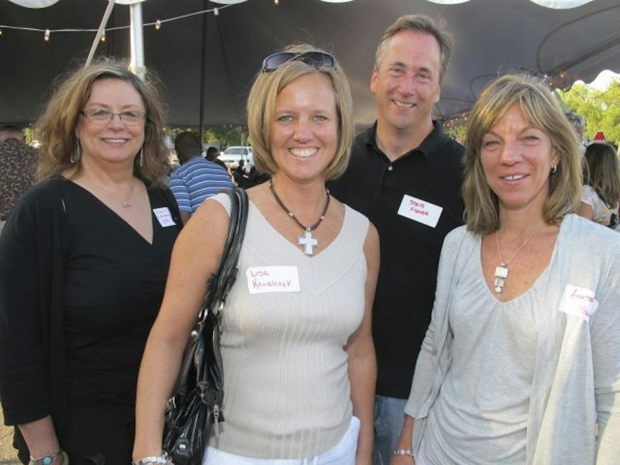 Suzann Eisenberg Murray, Annette Miller, Steve Fisher and Lisa Kowalczyk.