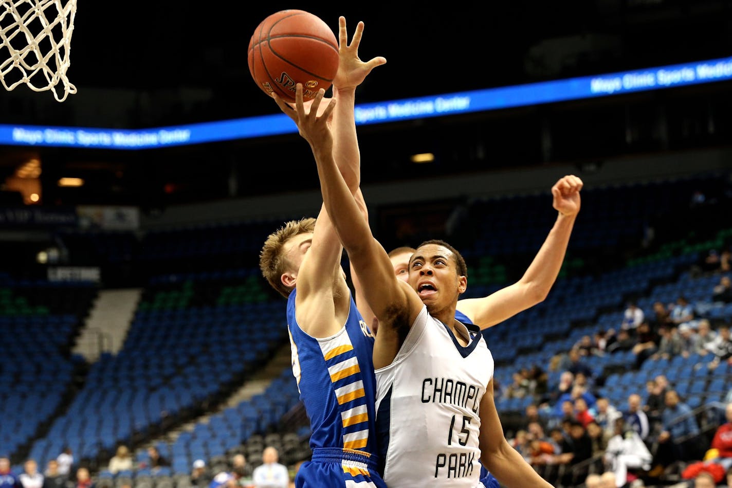 J.T. Gibson has helped Champlin Park forge a 16-0 record.