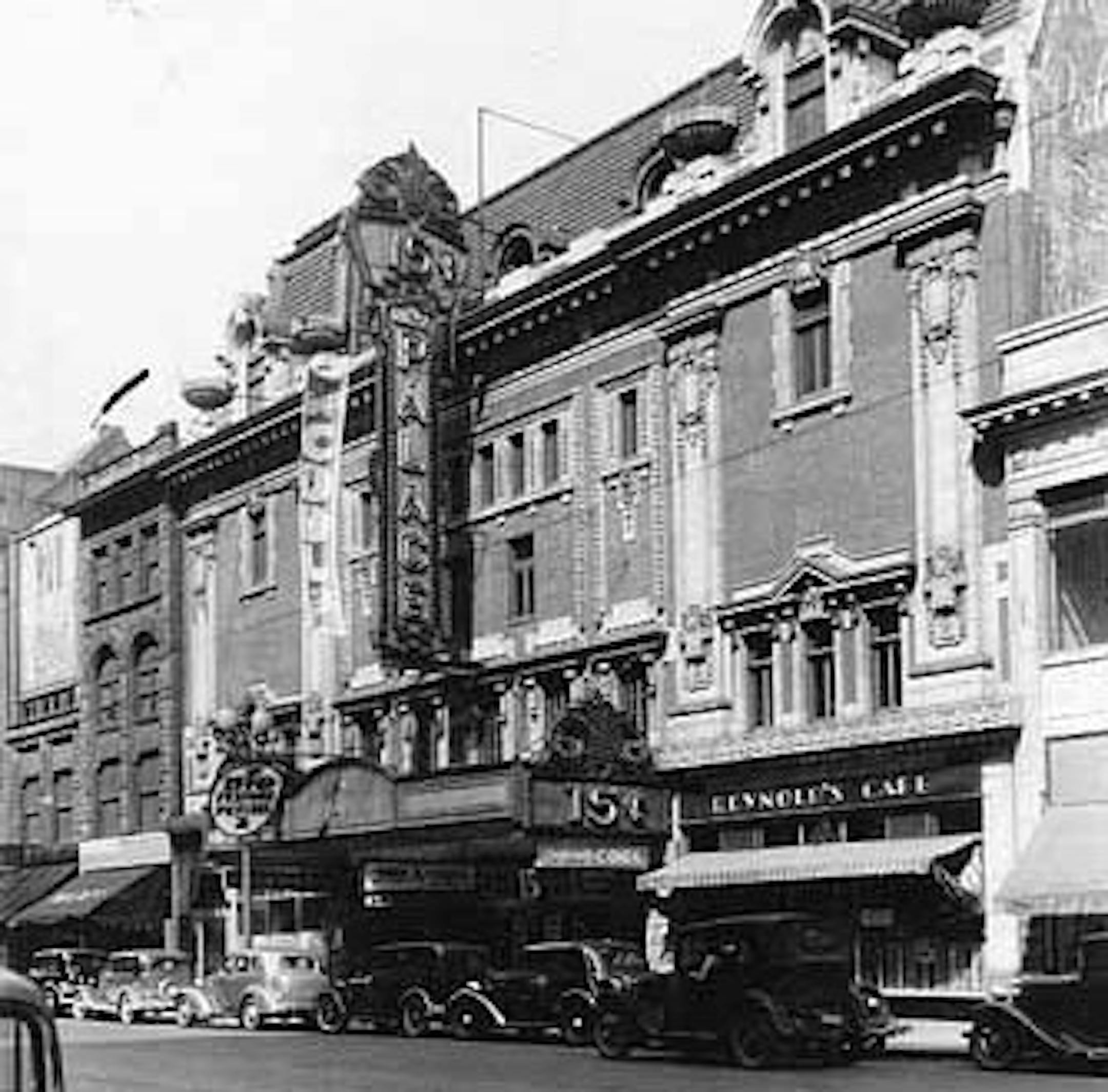 The Palace Theater in Minneapolis in 1936.