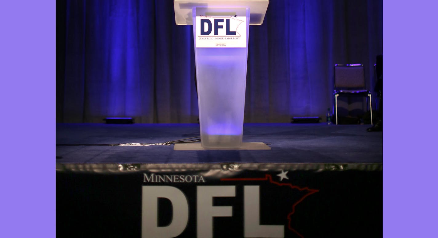 A scene from the 2012 Minnesota DFL State Convention.