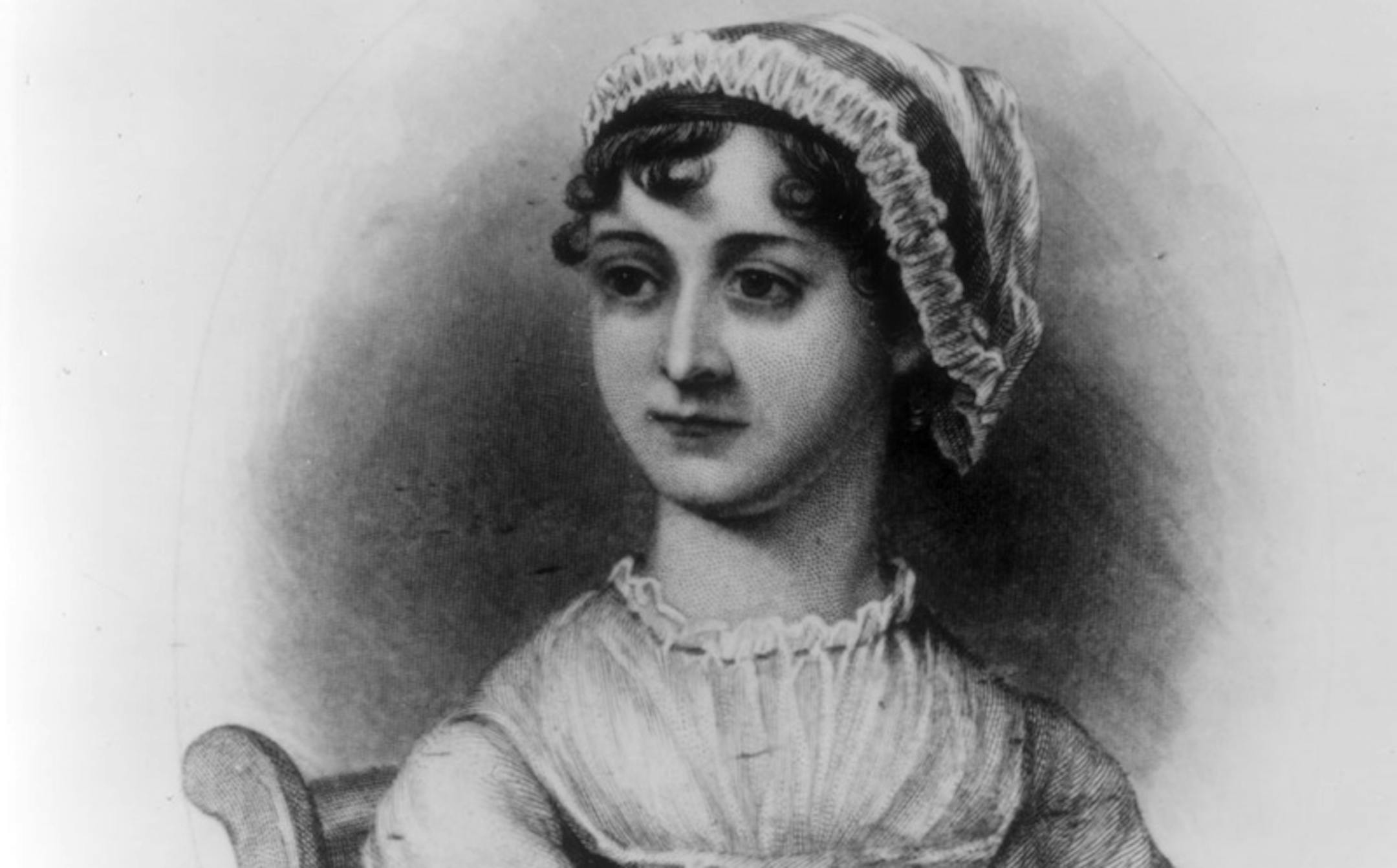 Jane Austen, author of "Emma" and of "Pride and Prejudice." Handout illustration/photo courtesy of The National Portrait Gallery, London.