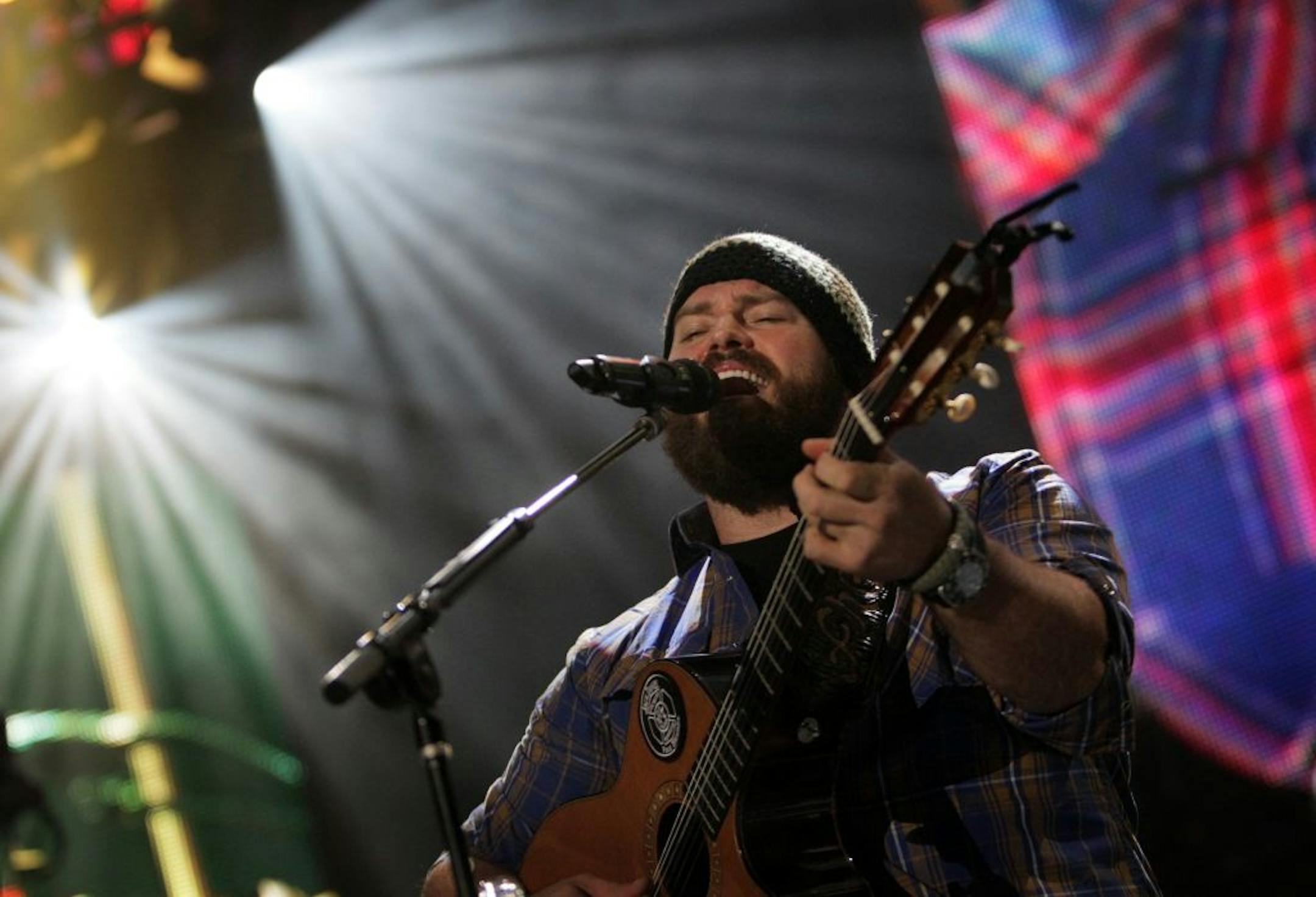 Zac Brown performed with the Zac Brown Band at Target Center in Minneapolis last November.