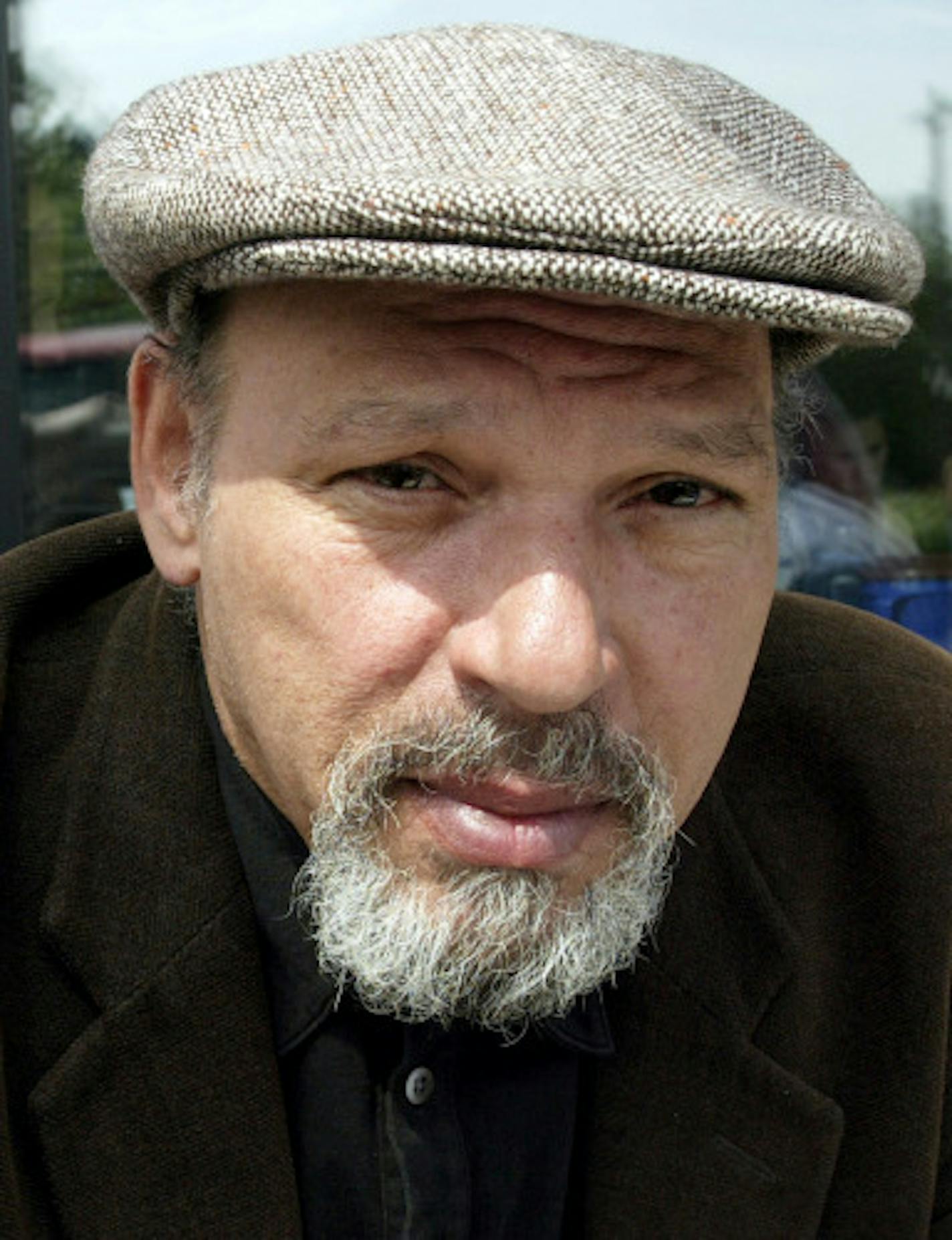 Playwright August Wilson is seen in this May 30, 2003 file photo. The John F. Kennedy Center for the Performing Arts in Washington is putting on a month long festival celebrating his works, presented sequentially from "Gem of the Ocean," set in 1904, to "Radio Golf," which takes place in 1997.