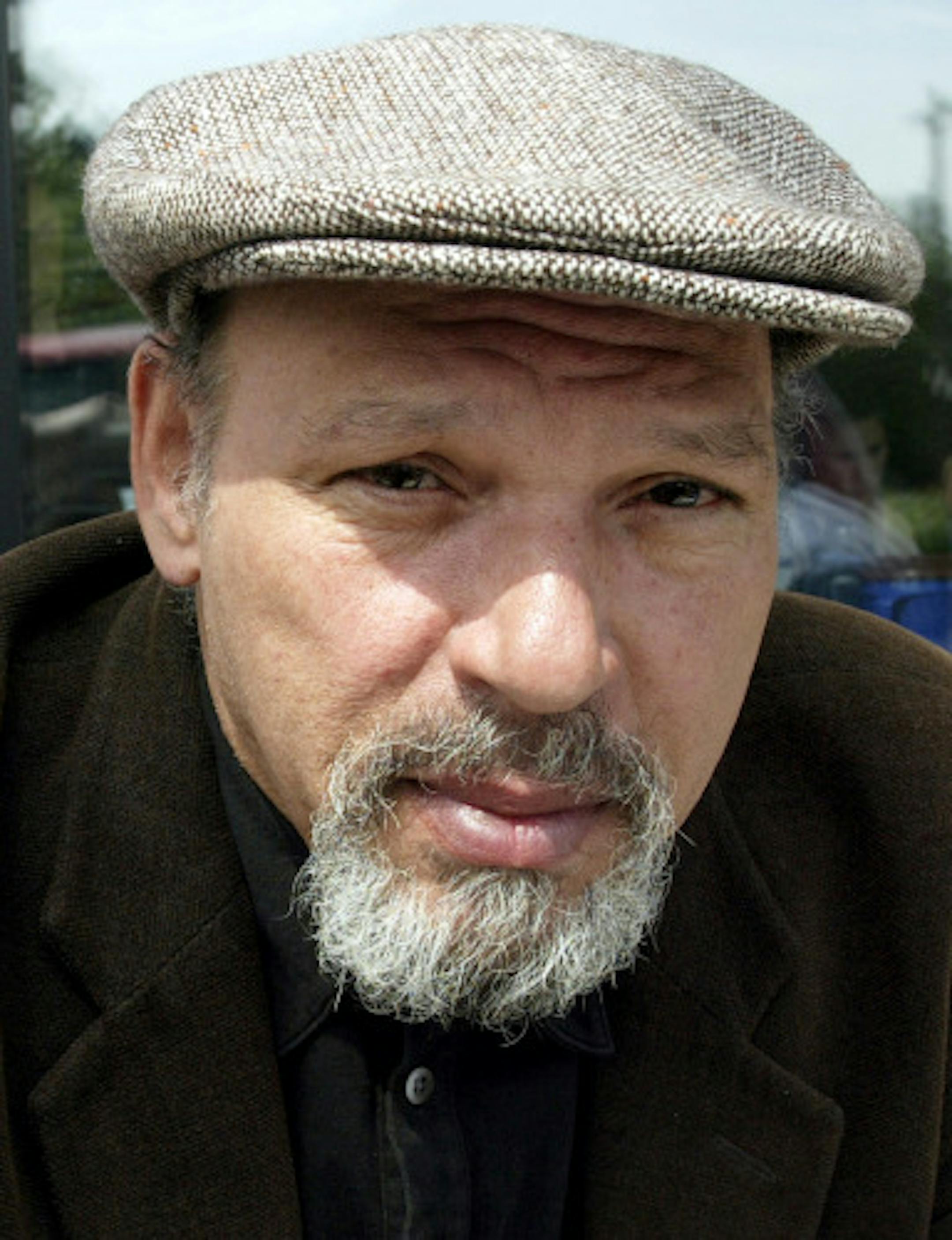 Playwright August Wilson is seen in this May 30, 2003 file photo. The John F. Kennedy Center for the Performing Arts in Washington is putting on a month long festival celebrating his works, presented sequentially from "Gem of the Ocean," set in 1904, to "Radio Golf," which takes place in 1997.