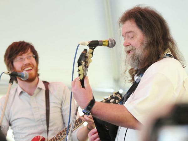 Roky Erickson & Okkervil River perform at the Paste Magazine party at the South By Southwest music festival in Austin, Texas on March 17, 2010. &#xac;