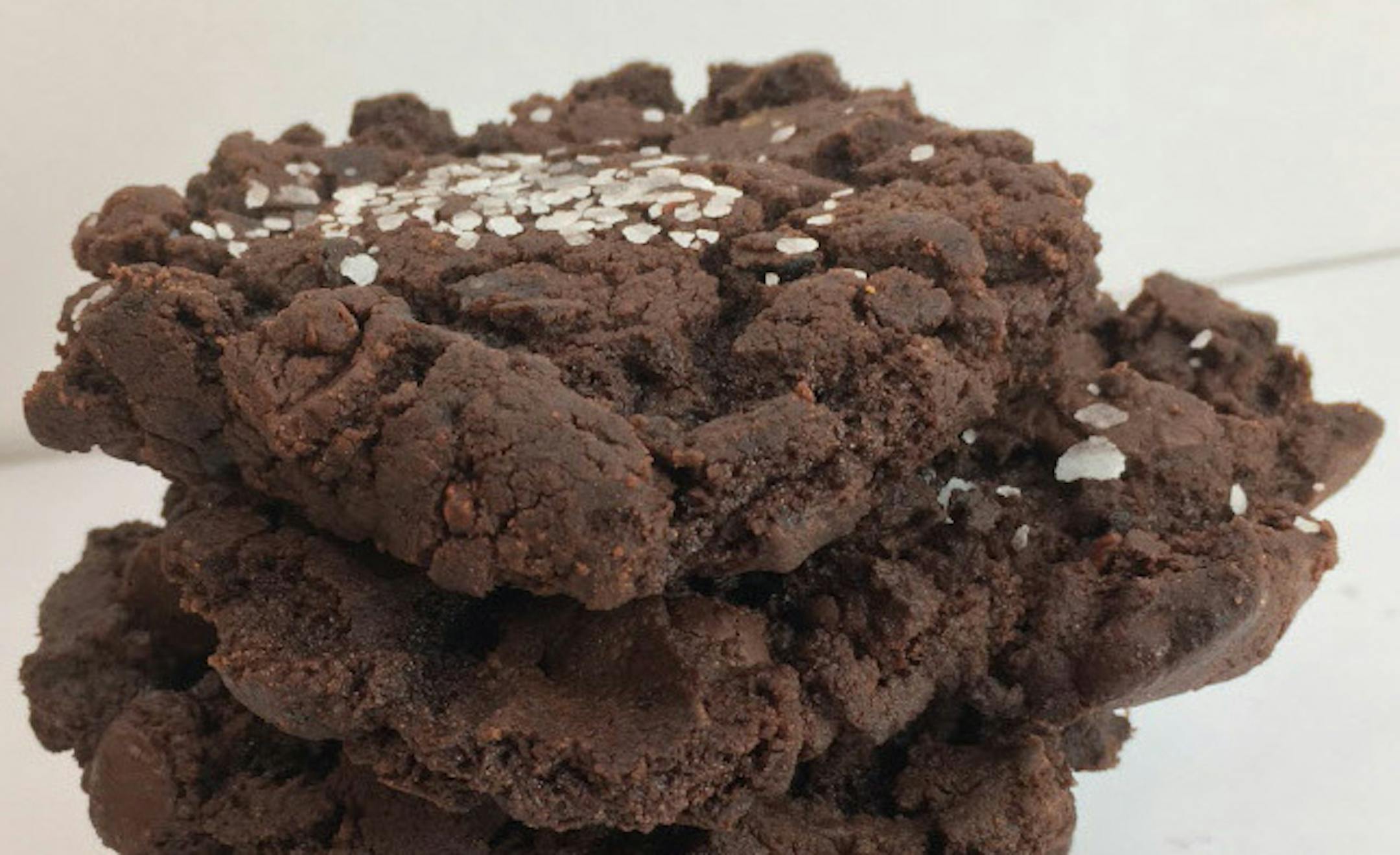 Chocolate sea salt cookies from Lucia's to Go in Minneapolis.