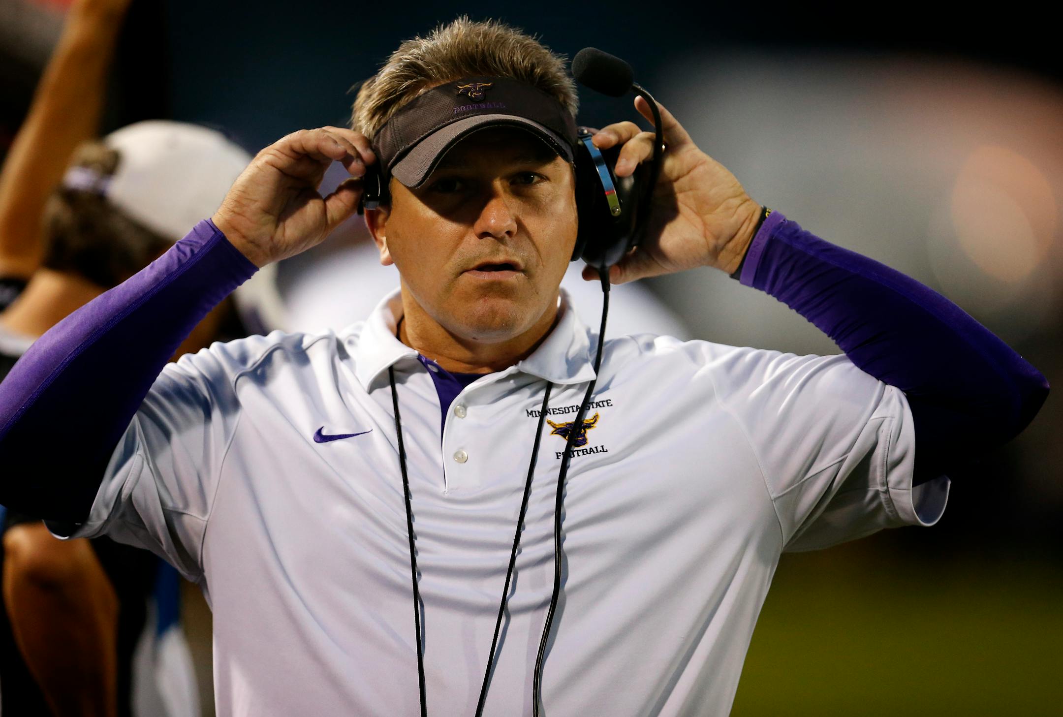 Minnesota State, Mankato football coach Todd Hoffner