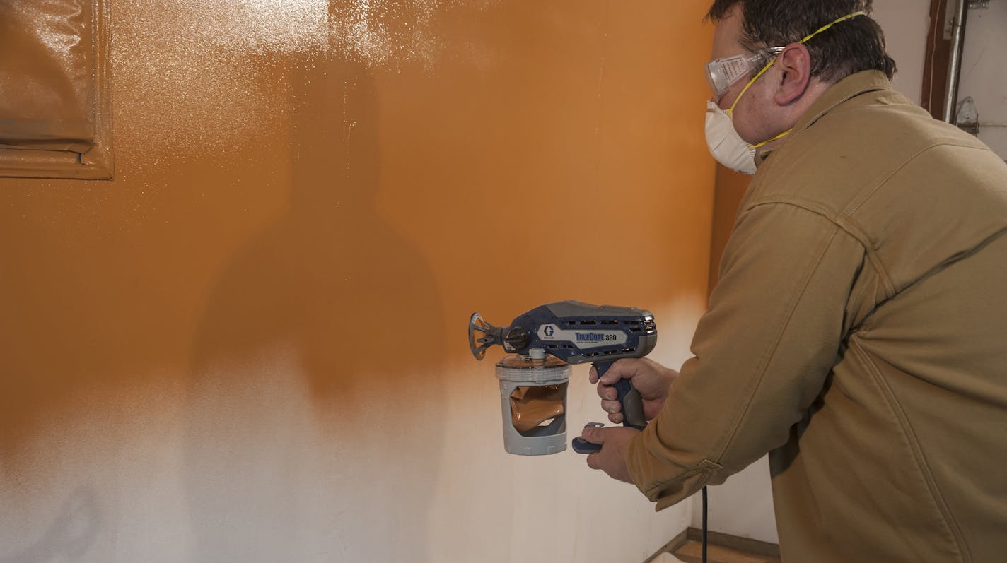 Graco ' True Coat 360' electric spray paint gun, product image provided by Graco