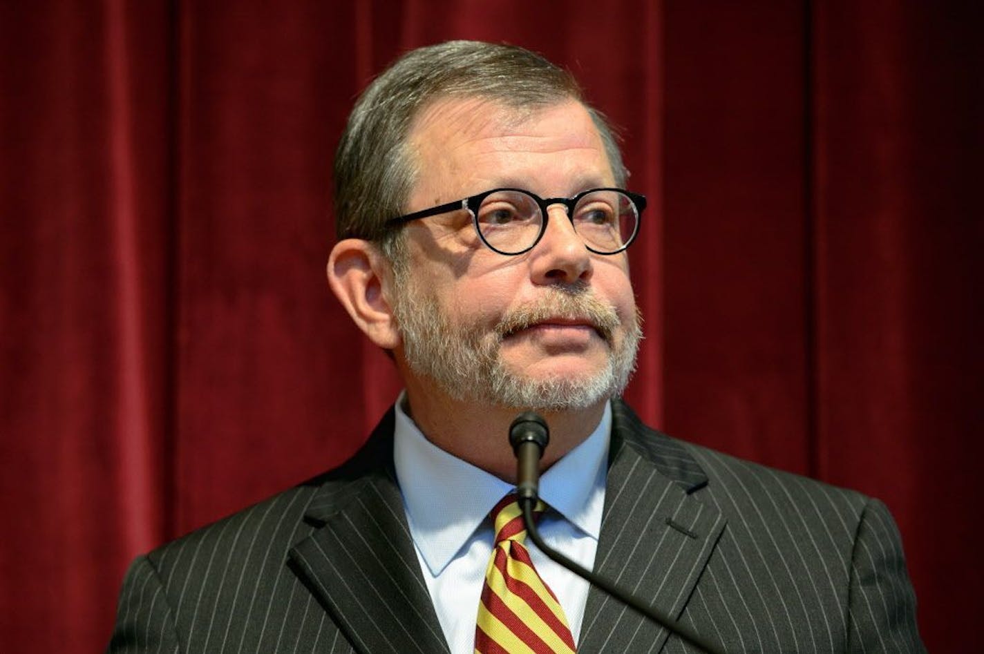 University of Minnesota president Eric Kaler announced the resignation of athletic director Norwood Teague on Aug. 8.