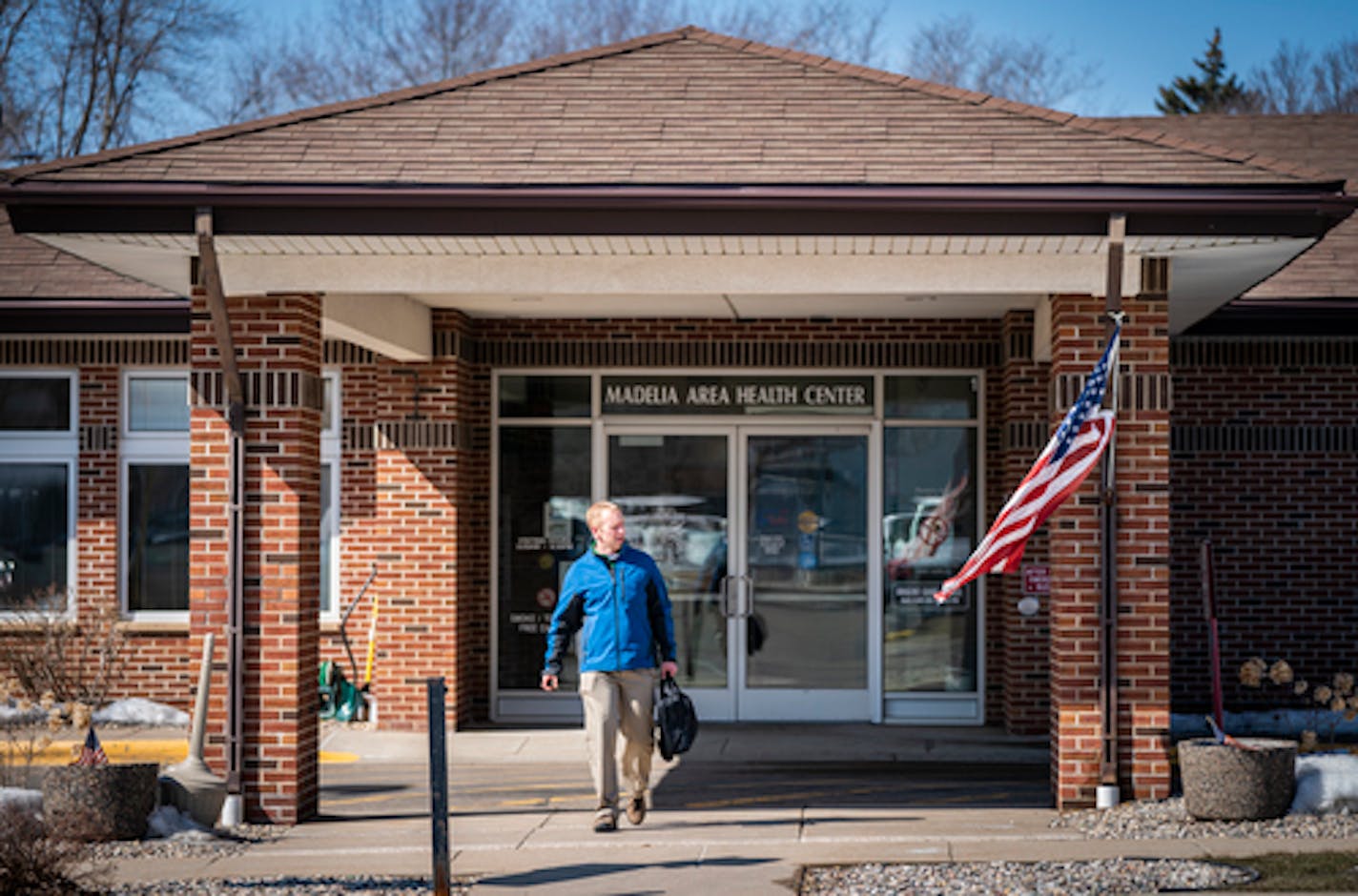 Deidre Hruby thinks she was let go because she was critical of Lost Sanity Brewing, owned by the then-CEO's family. BACKGROUND INFORMATION: Madelia Community Hospital and Clinic in Madelia, Minn. on Wednesday, March 20, 2019.